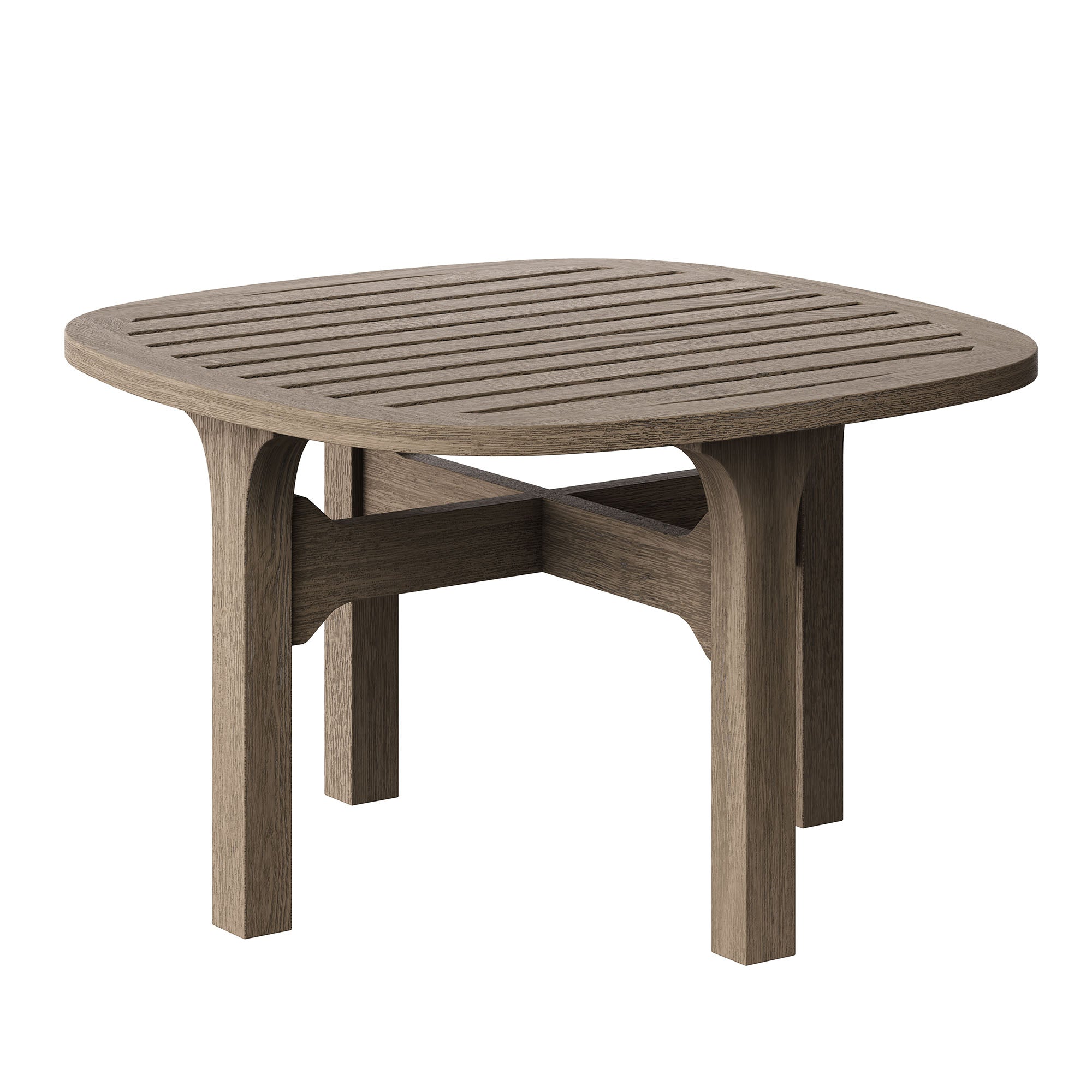 Saratoga Outdoor Teak Wood 3-Piece Chaise Lounge Furniture Set