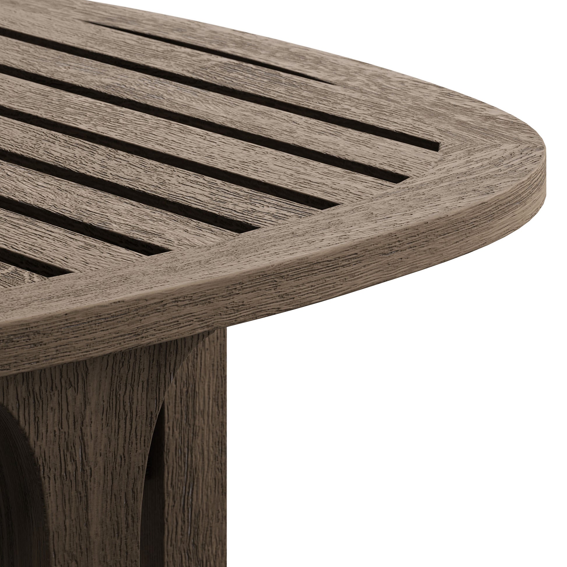 Saratoga 3-Piece Outdoor Teak Wood Furniture Set with Lounge Chairs and Side Table