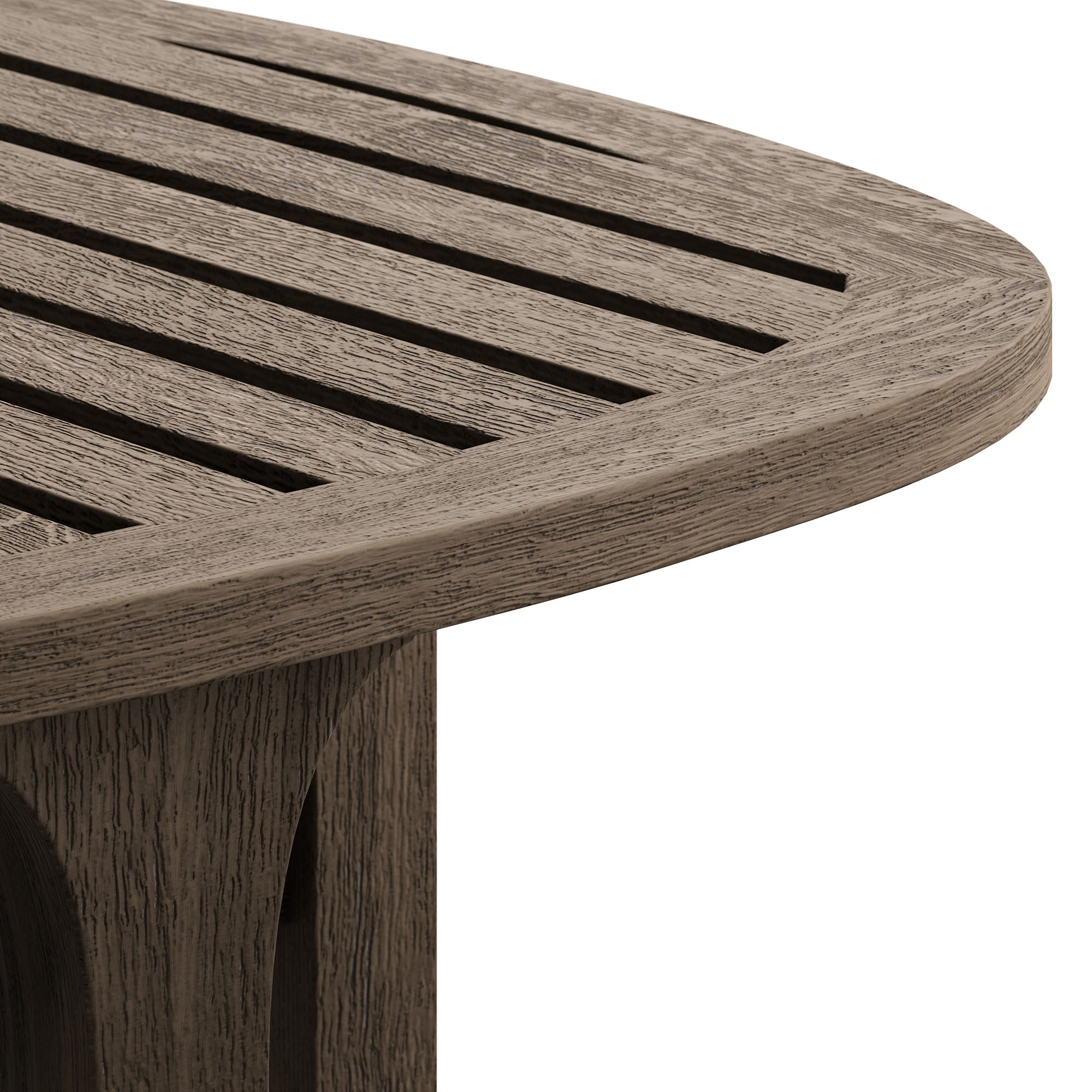 Saratoga 3-Piece Outdoor Teak Wood Furniture Set with Lounge Chairs and Side Table