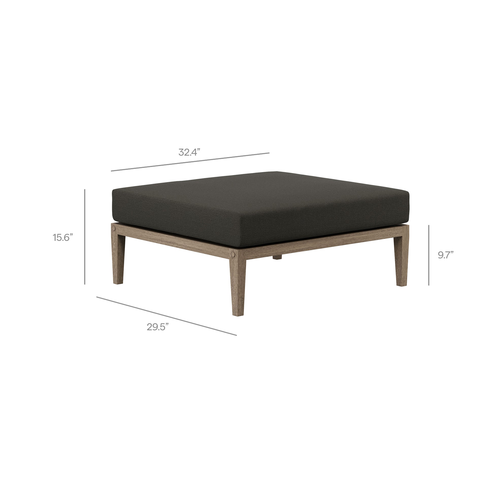 Northlake 5-Piece Outdoor Teak Wood Furniture Set