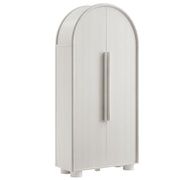 Bellamy Tall Arched Storage Cabinet - Ash