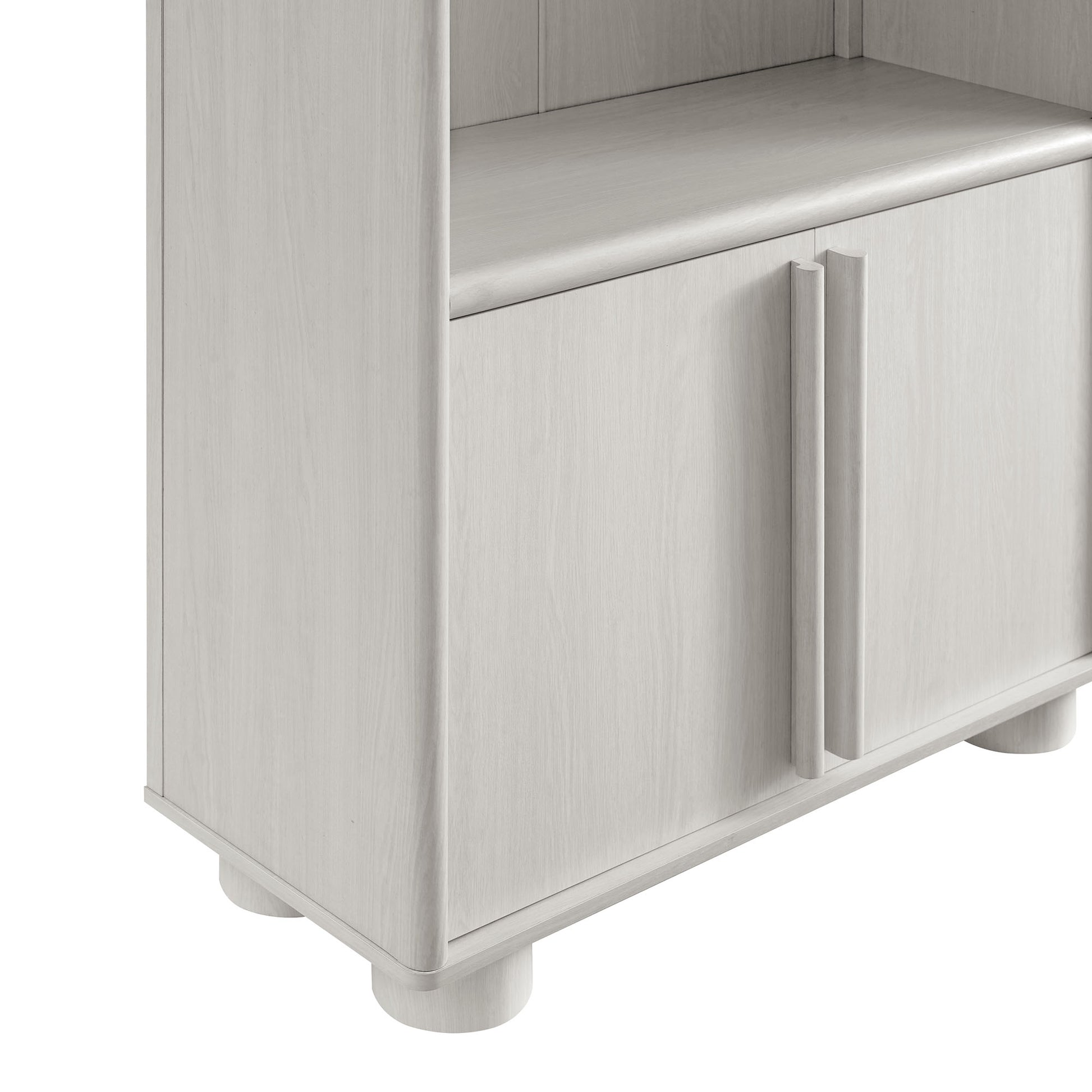 Bellamy Tall Arched Display Cabinet Bookcase