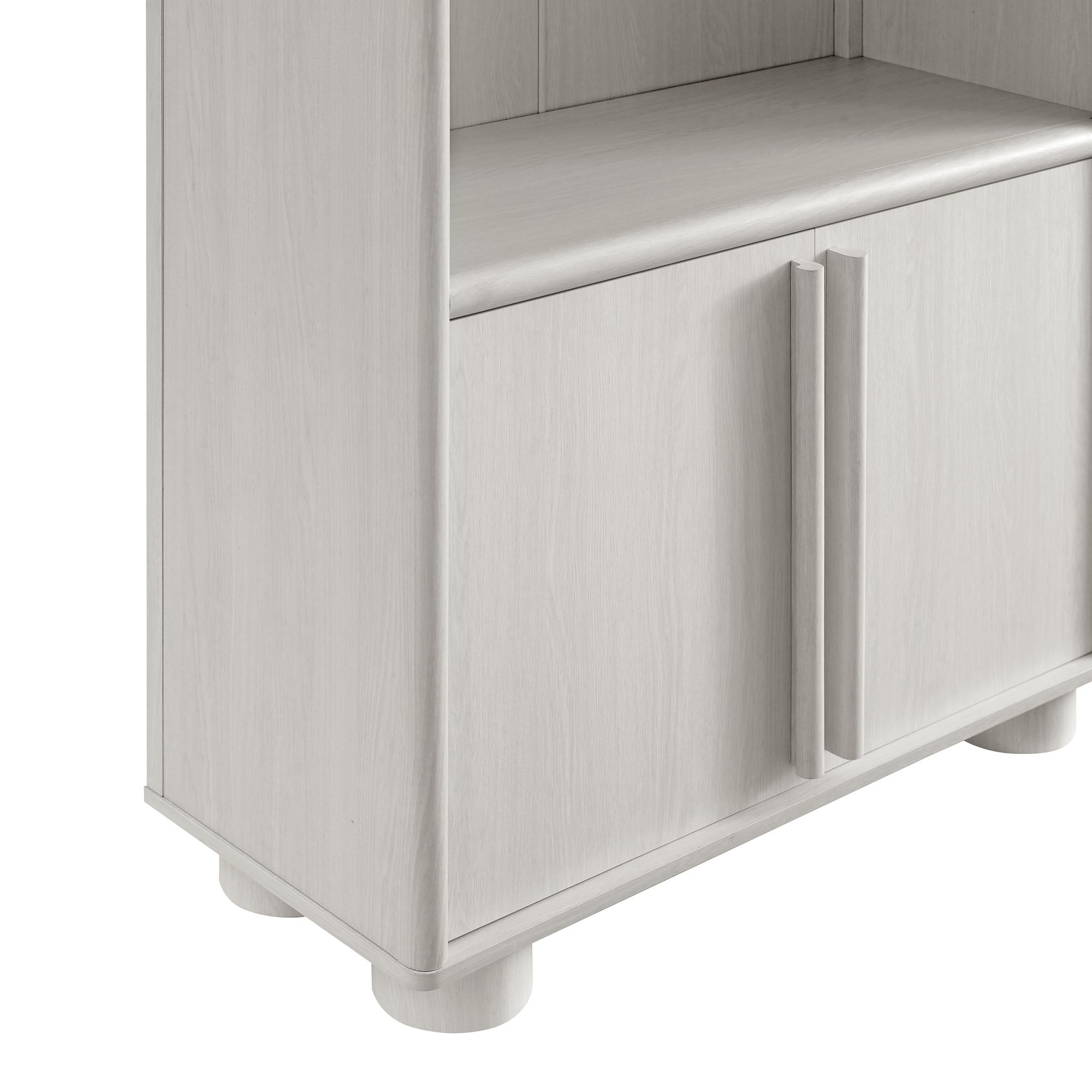 Bellamy Tall Arched Display Cabinet Bookcase