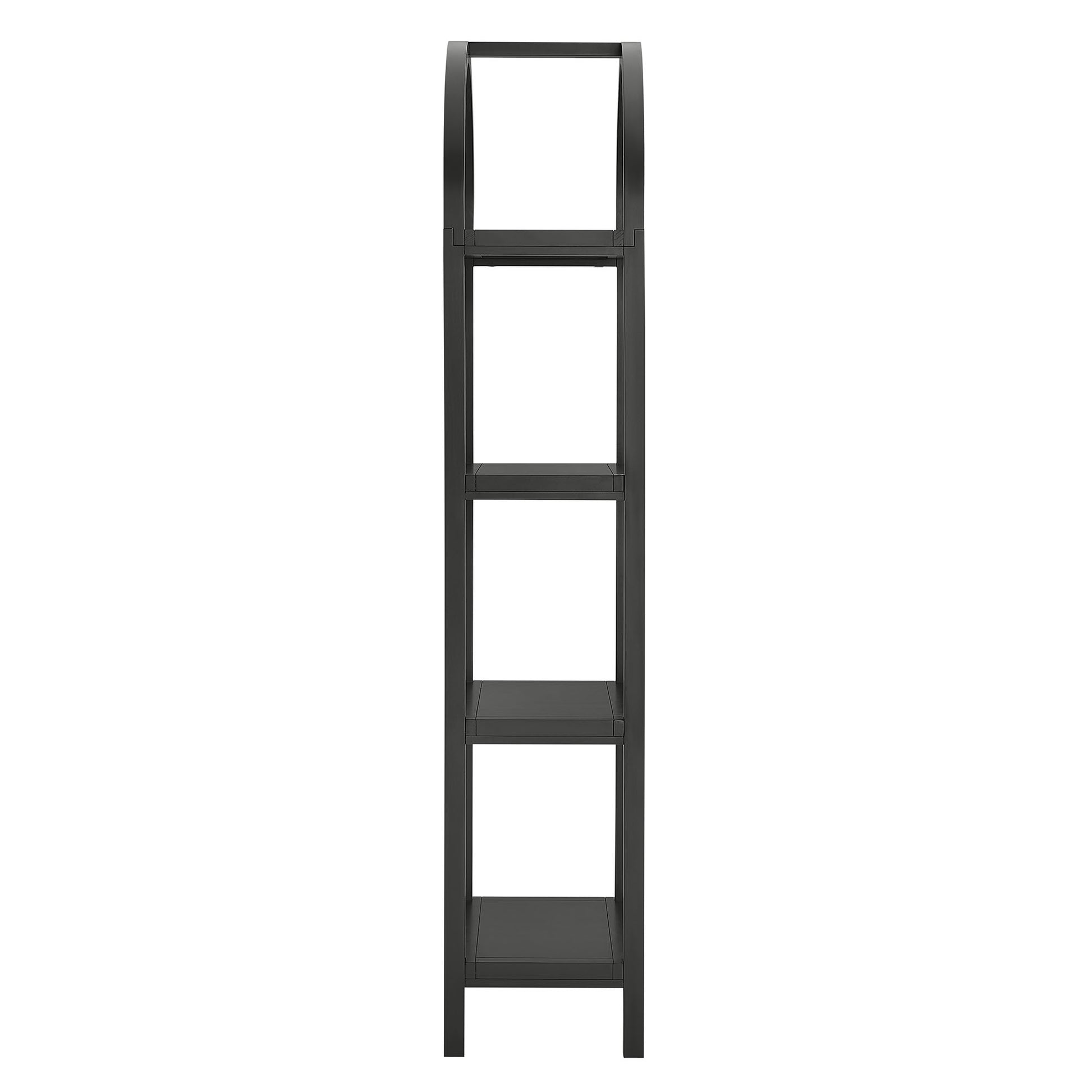 Vexley 72 Inch Tall Narrow Arched Bookshelf