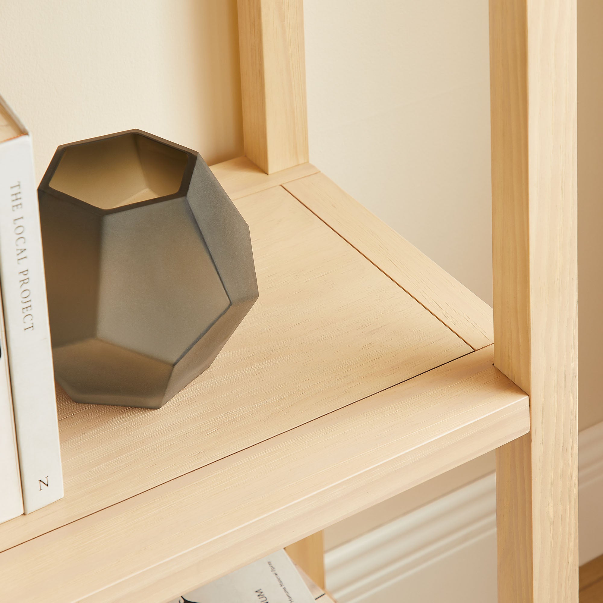 Vexley 72 Inch Tall Narrow Arched Bookshelf