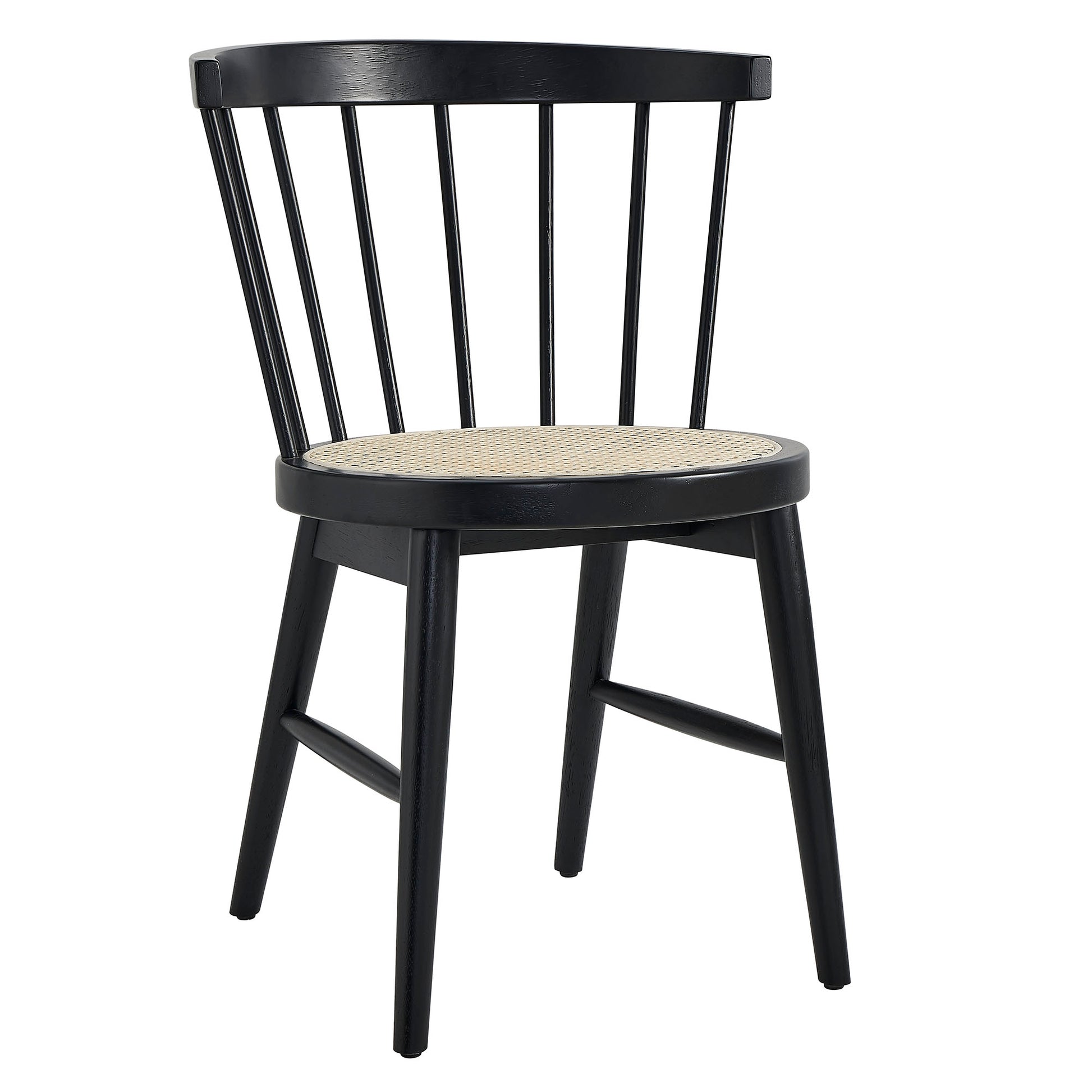 Lykke Curved Spindle Back Dining Chairs Set of 2