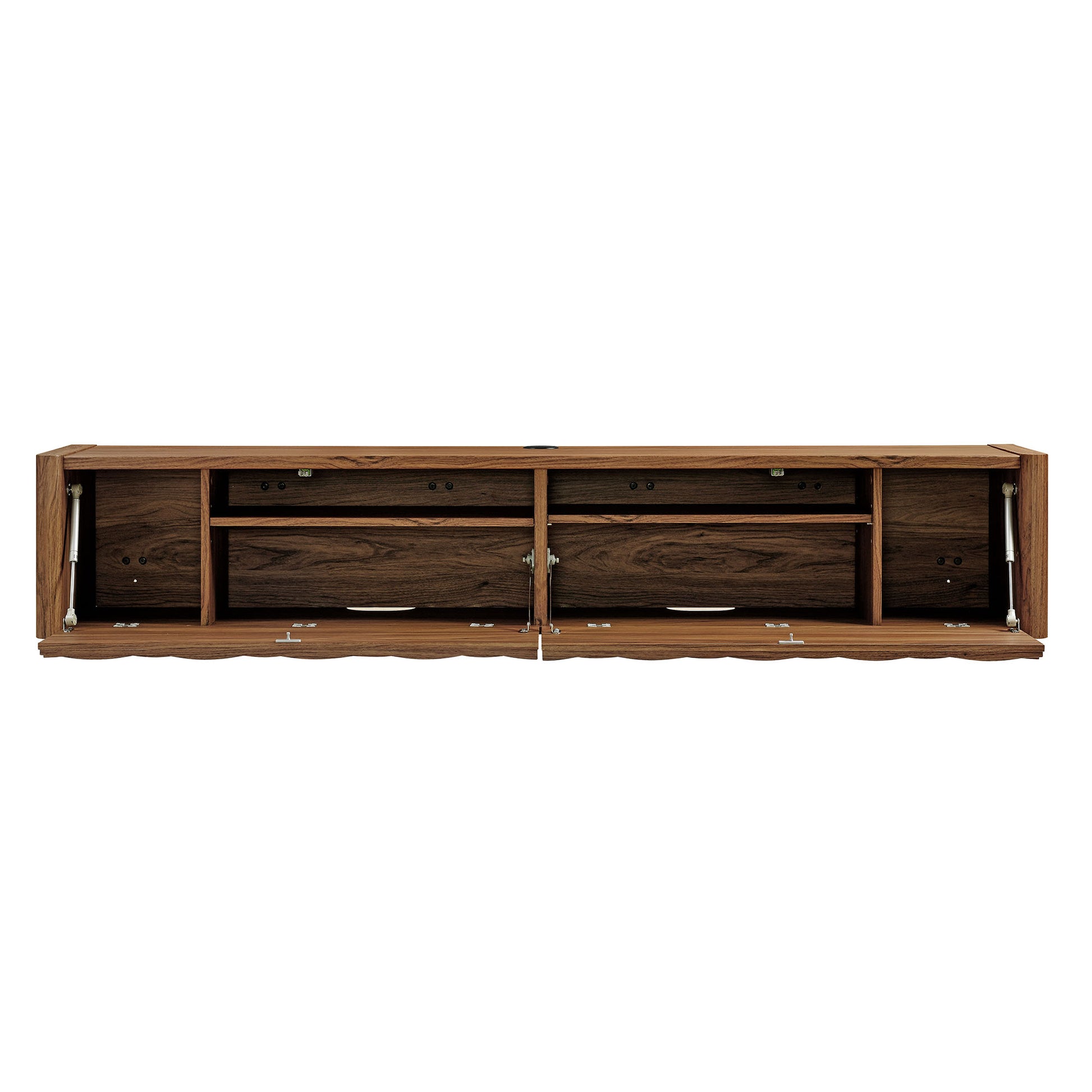 Emric Wave 71" Wall-Mounted TV Cabinet