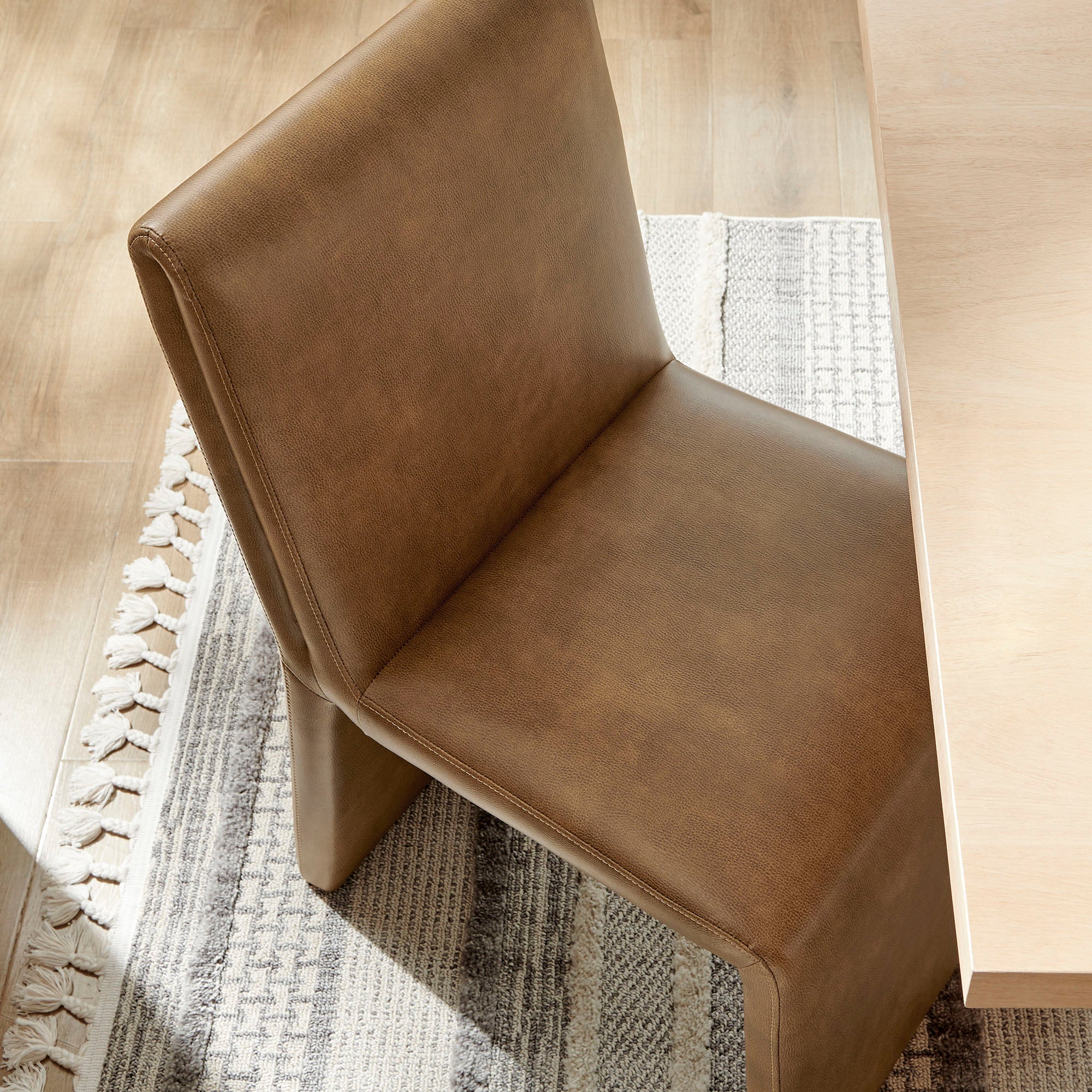Emory Vegan Leather Dining Side Chair