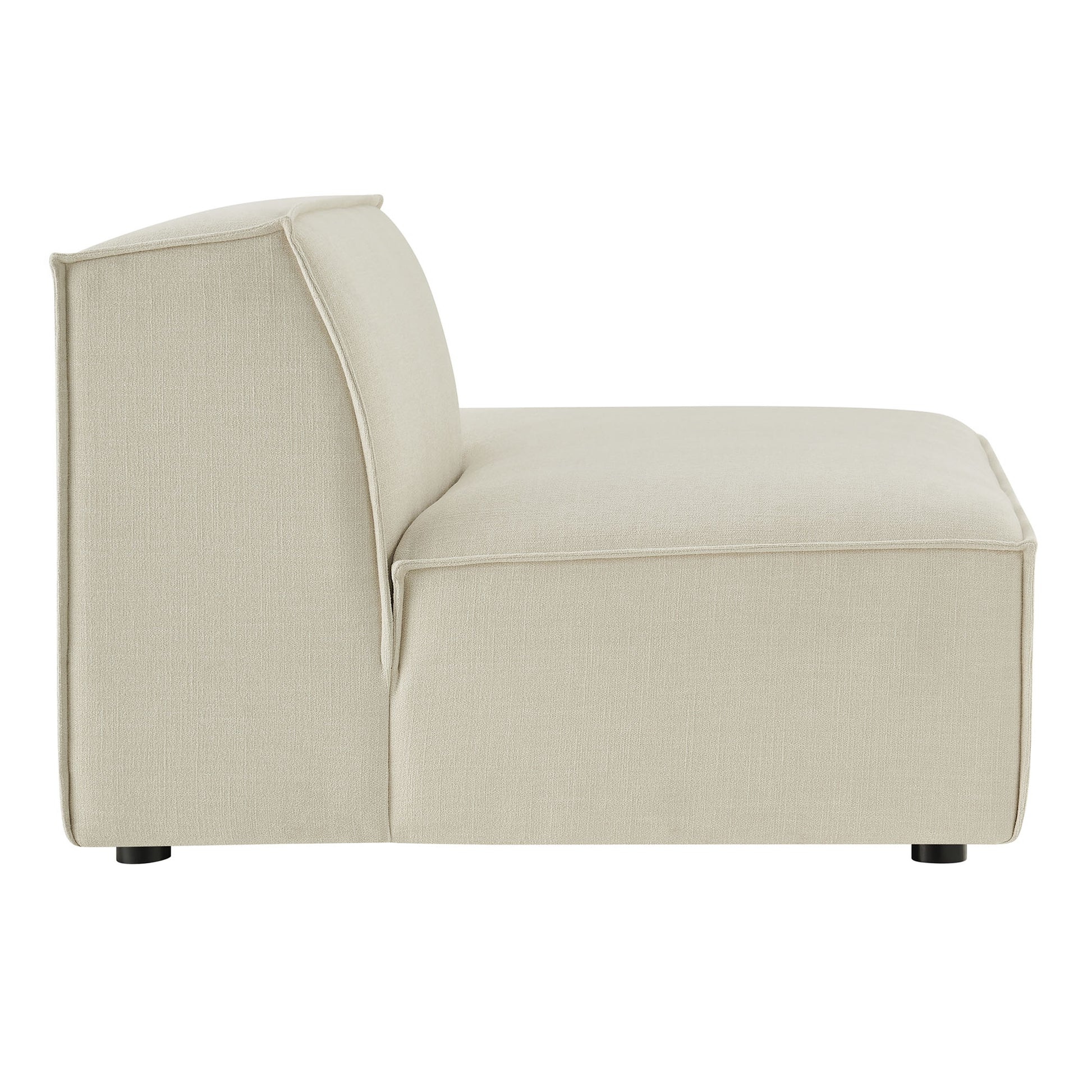 Restore Performance Fabric Upholstered Right-Facing Armless Modular Chaise - Sky