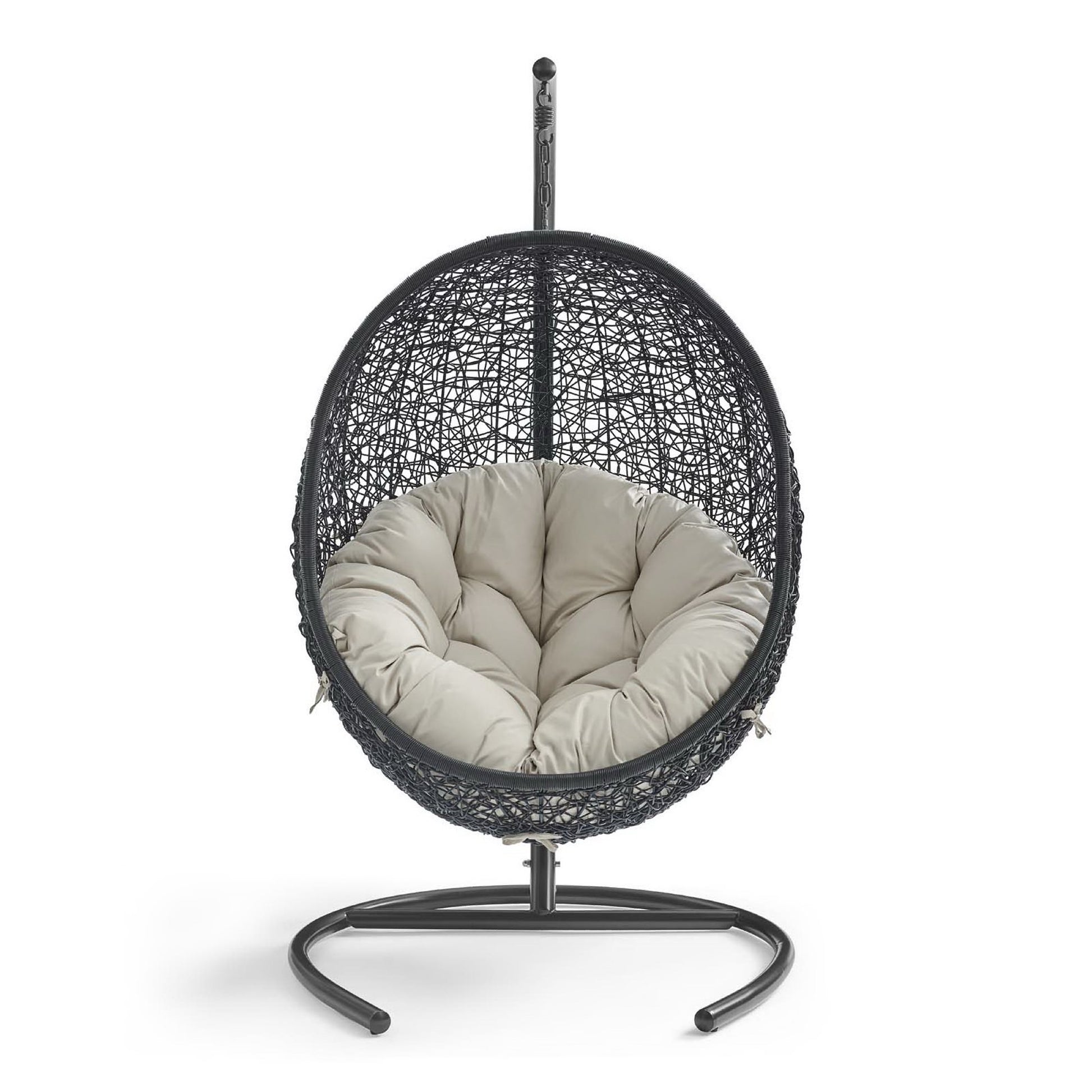 Encase Swing Outdoor Patio Lounge Chair - Navy