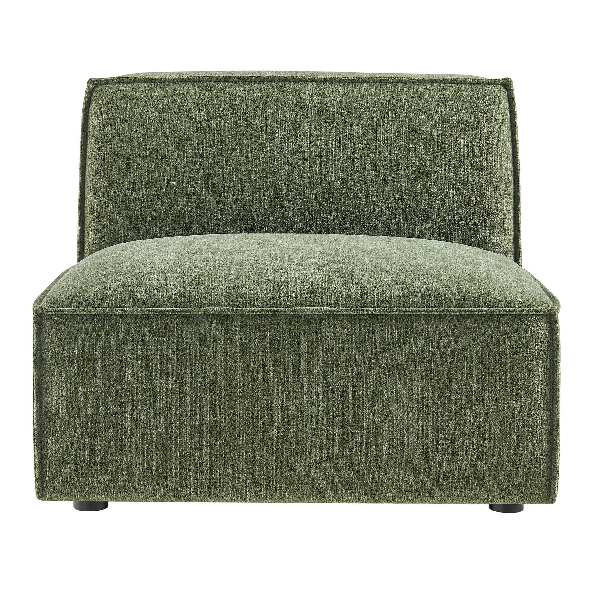 Restore Performance Fabric Upholstered Armless Modular Chair