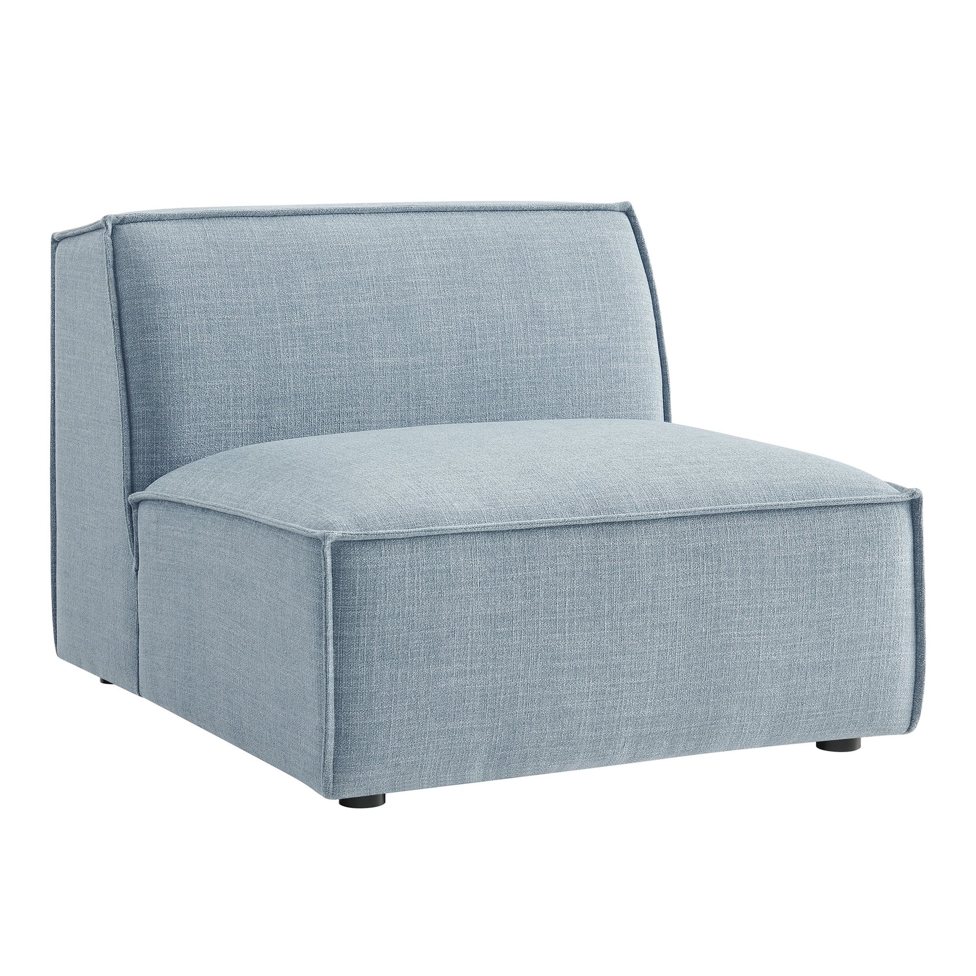 Restore Performance Fabric Upholstered Armless Modular Chair