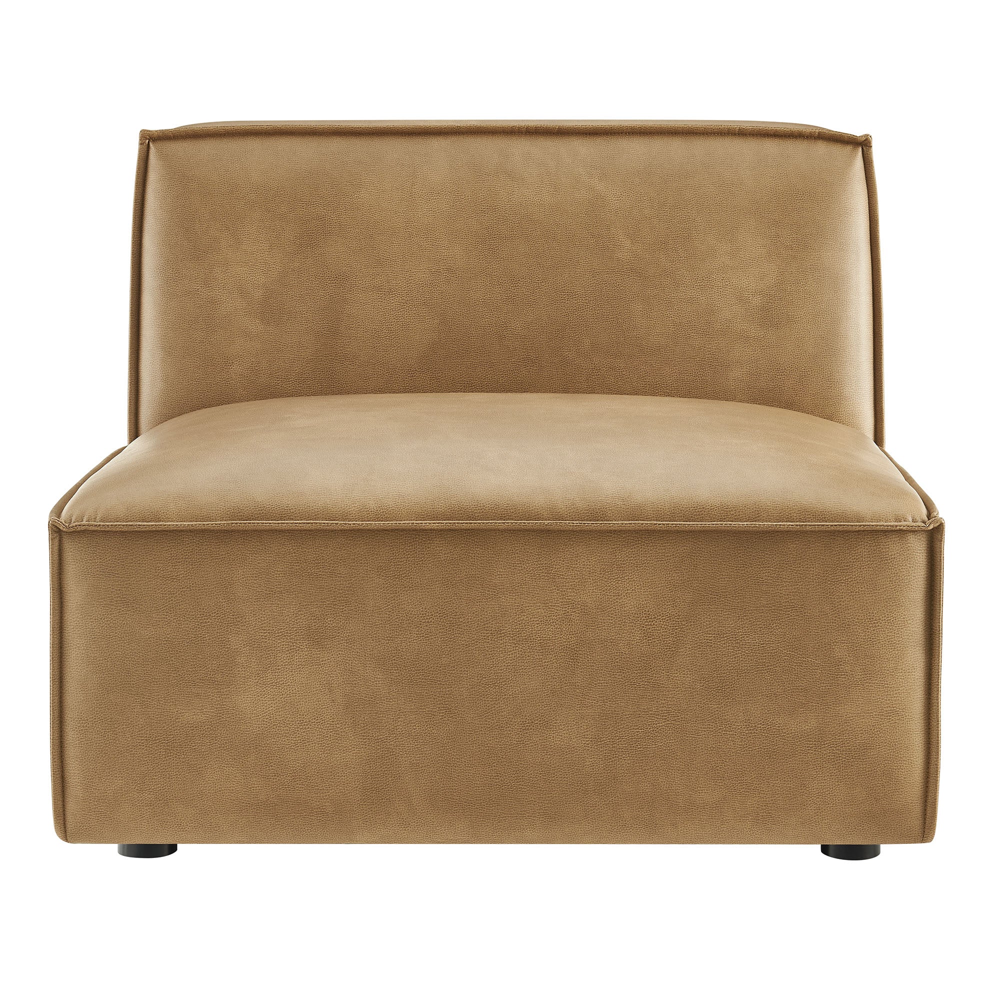Restore Vegan Leather Armless Modular Chair