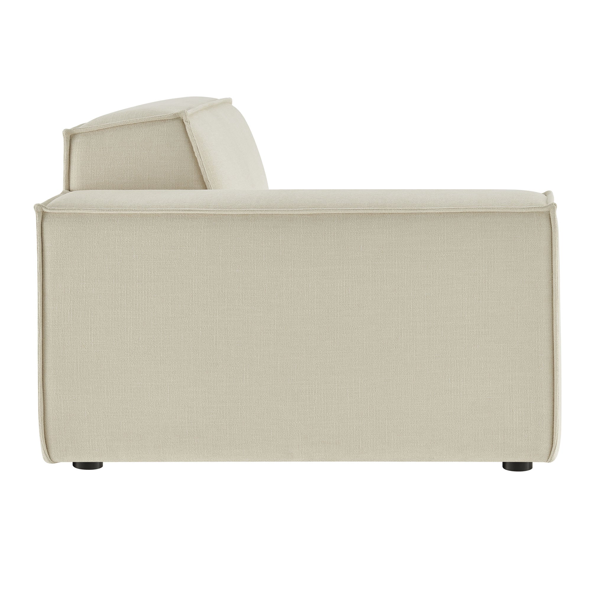 Restore Performance Fabric Upholstered Left-Facing Modular Lounge Chair - Sky