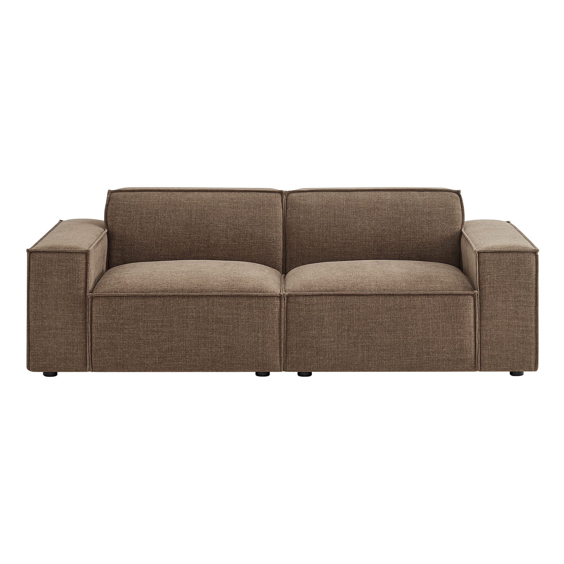 Restore 2-Piece Performance Fabric Upholstered Modular Loveseat