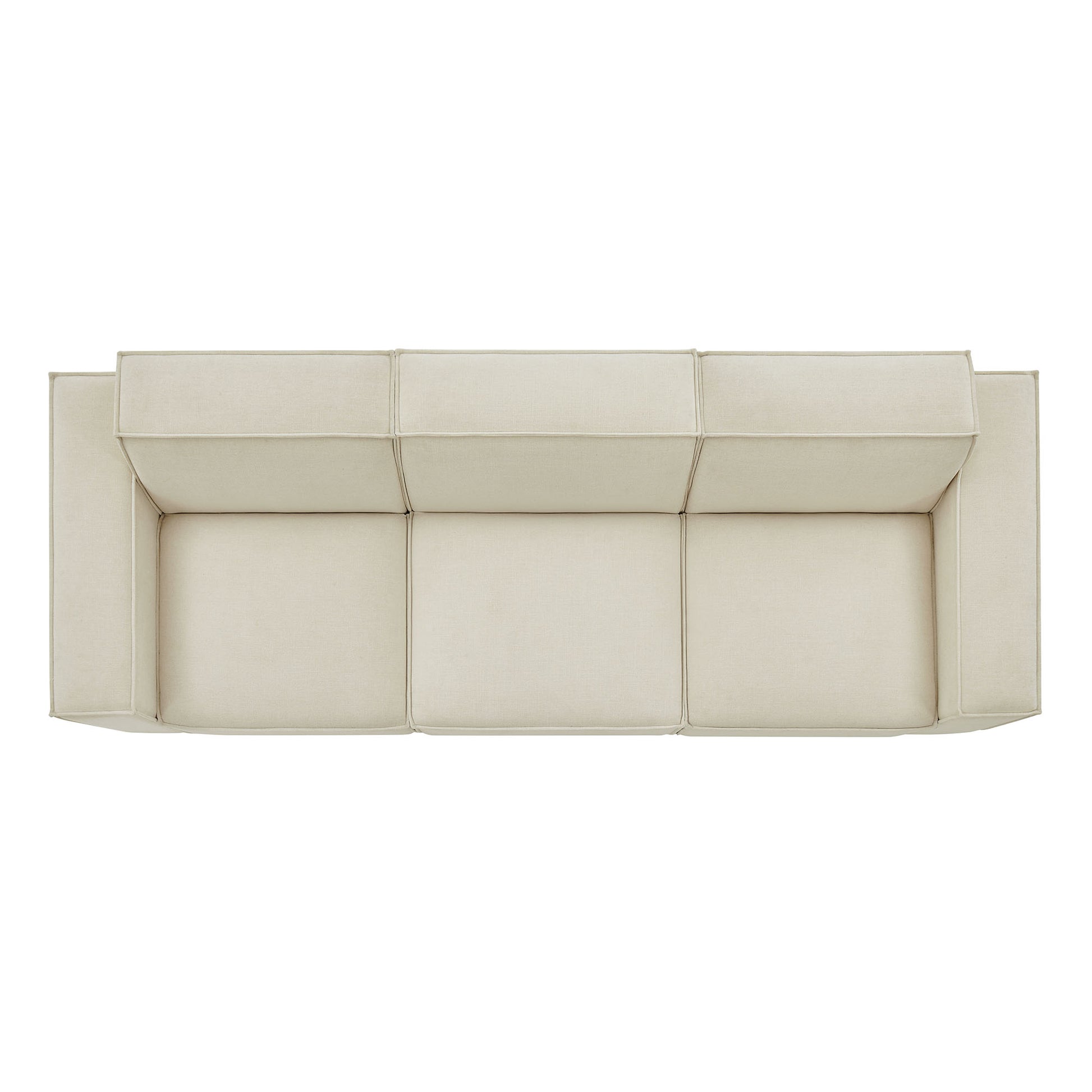 Restore 3-Piece Performance Fabric Upholstered Modular Sofa Set