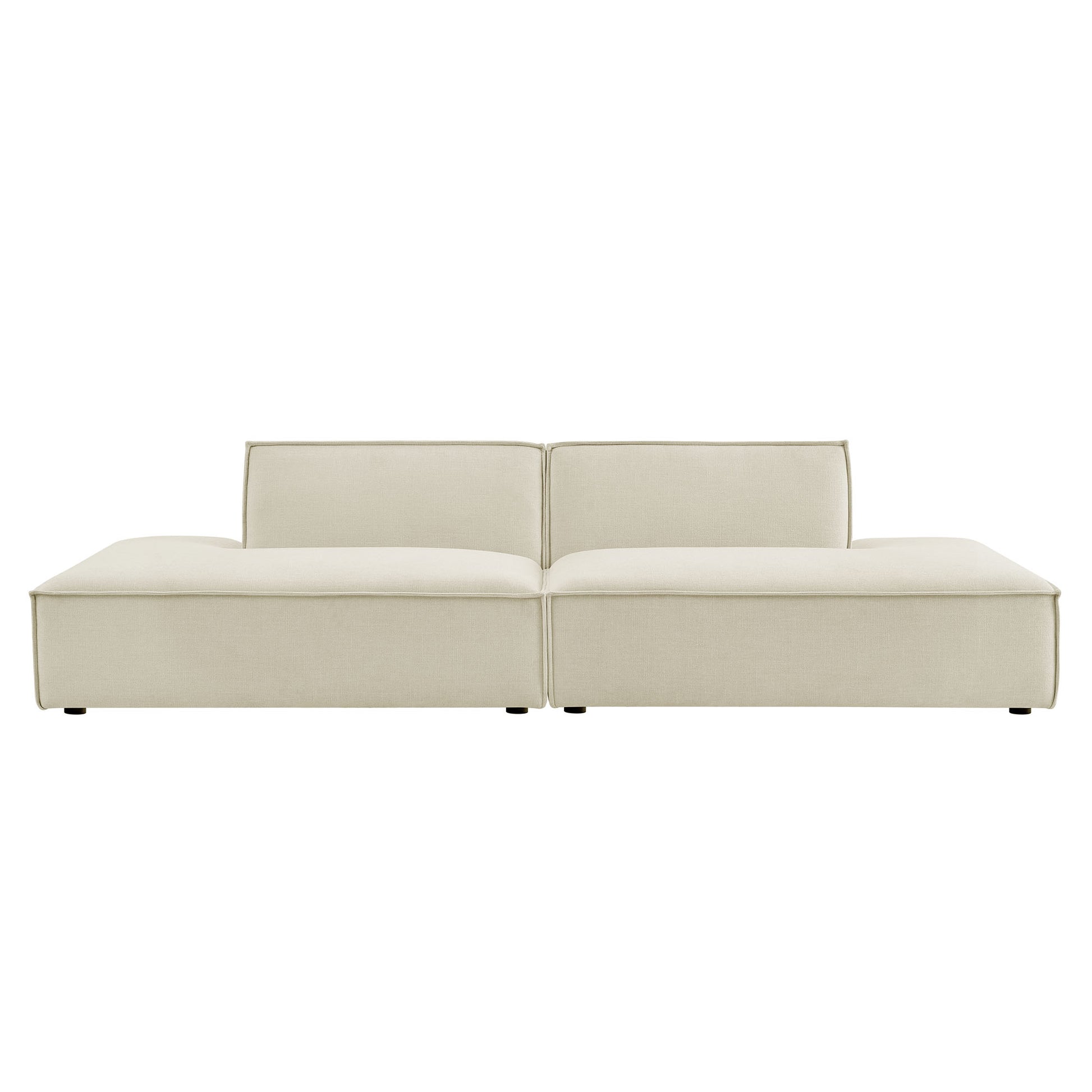 Restore 2-Piece Performance Fabric Upholstered Modular Loveseat