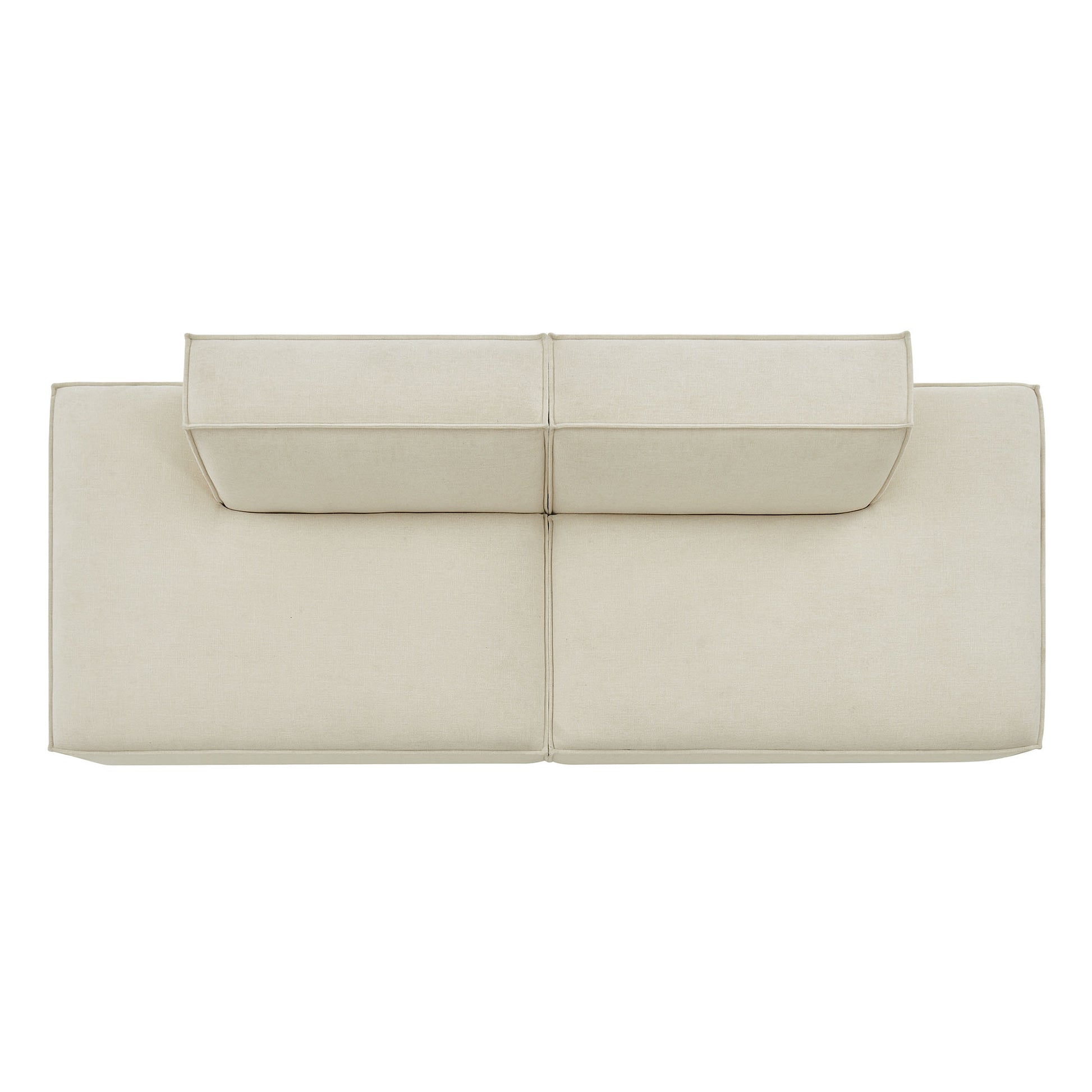 Restore 2-Piece Performance Fabric Upholstered Modular Loveseat