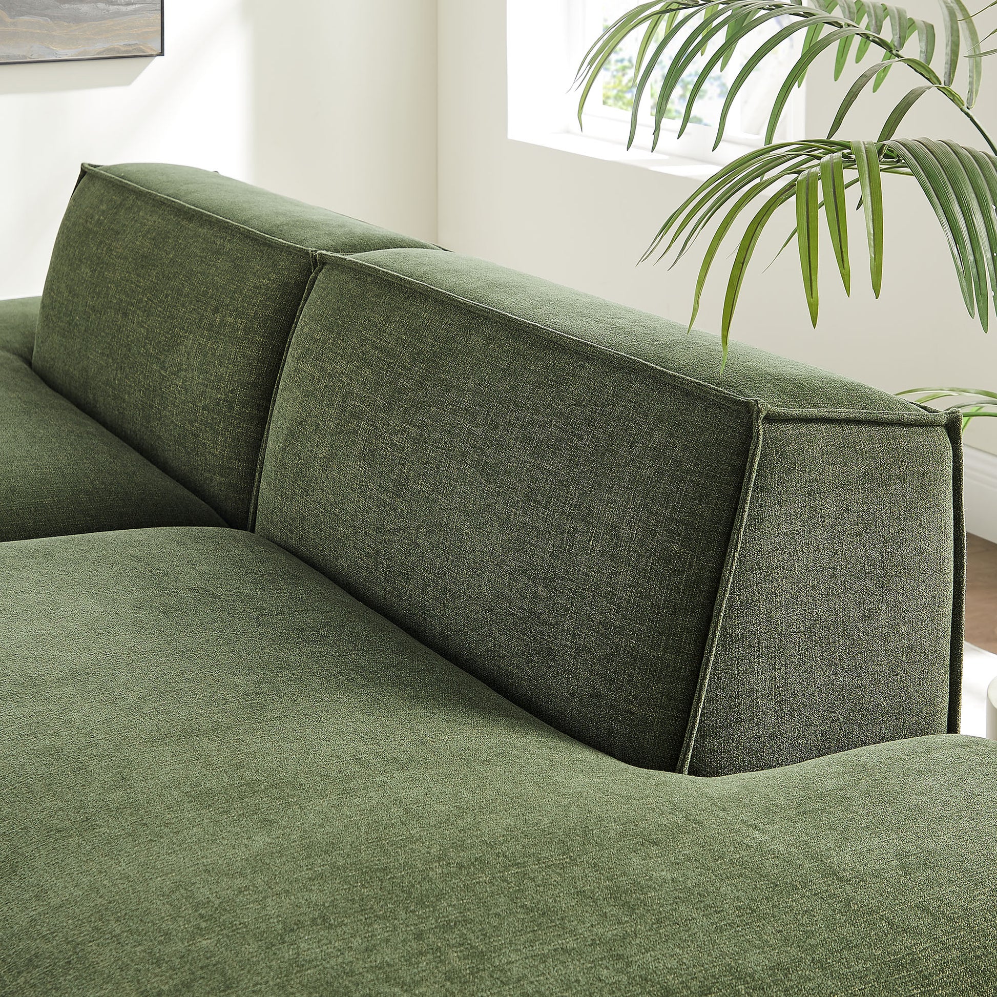 Restore 2-Piece Performance Fabric Upholstered Modular Loveseat