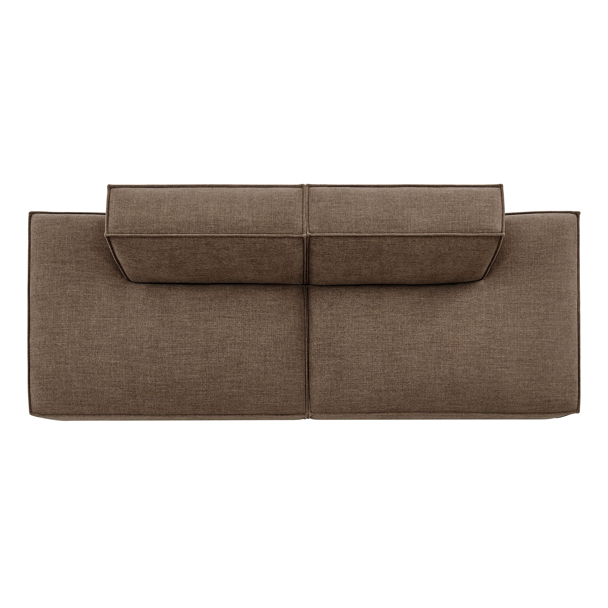 Restore 2-Piece Performance Fabric Upholstered Modular Loveseat