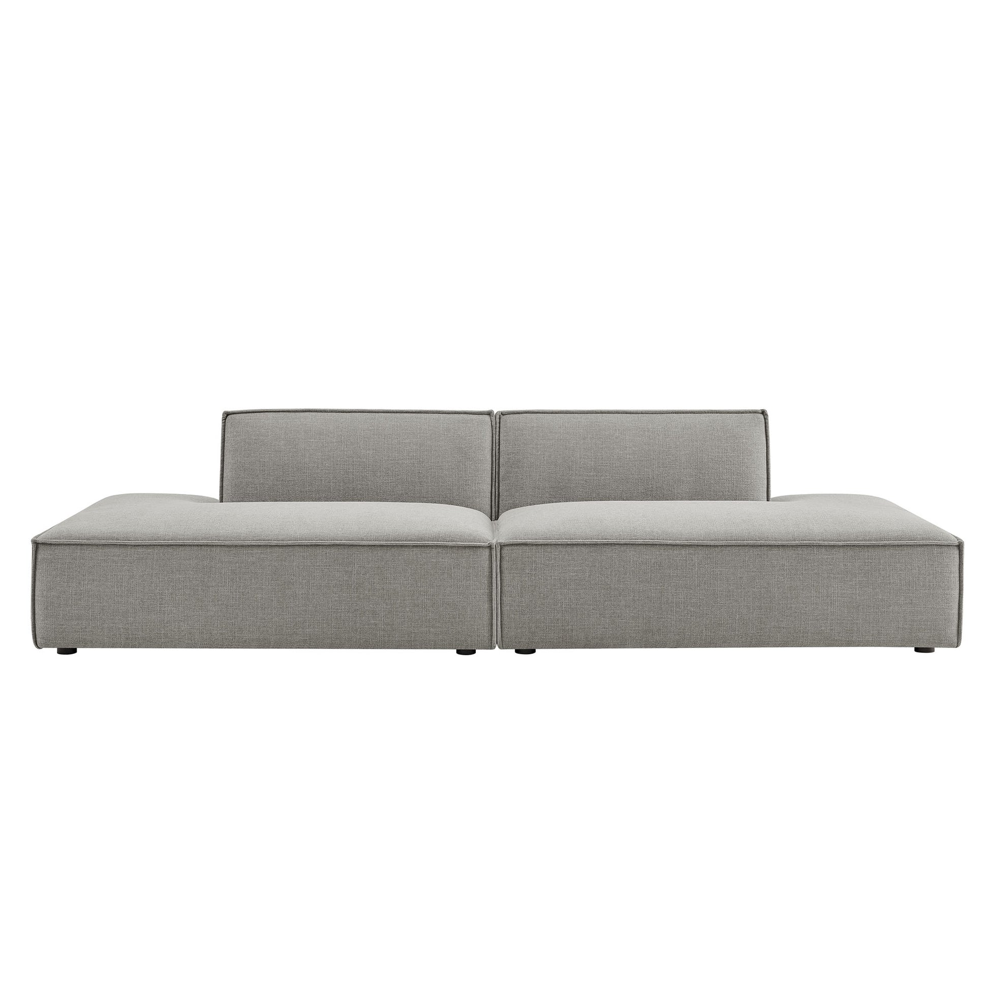 Restore 2-Piece Performance Fabric Upholstered Modular Loveseat