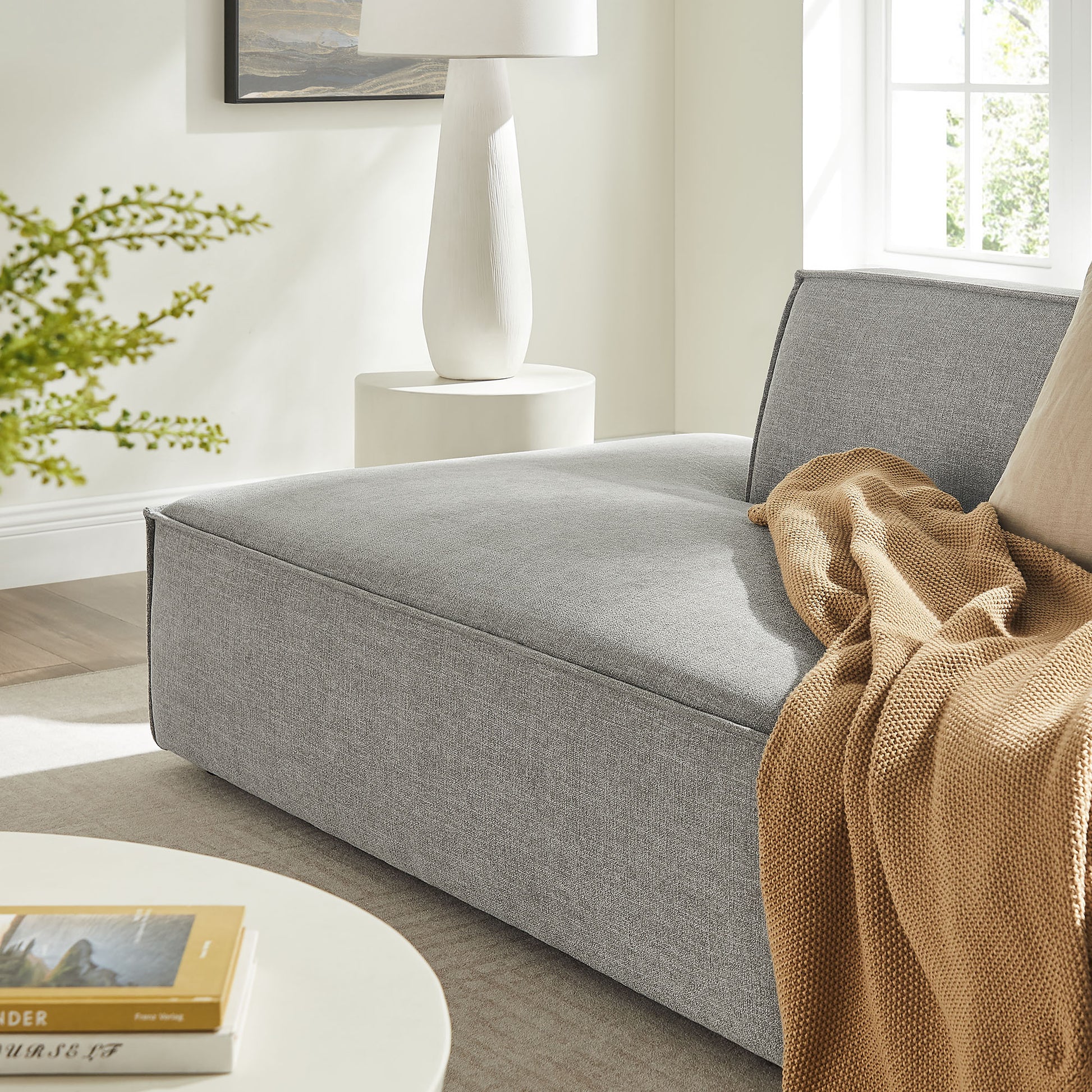 Restore 2-Piece Performance Fabric Upholstered Modular Loveseat