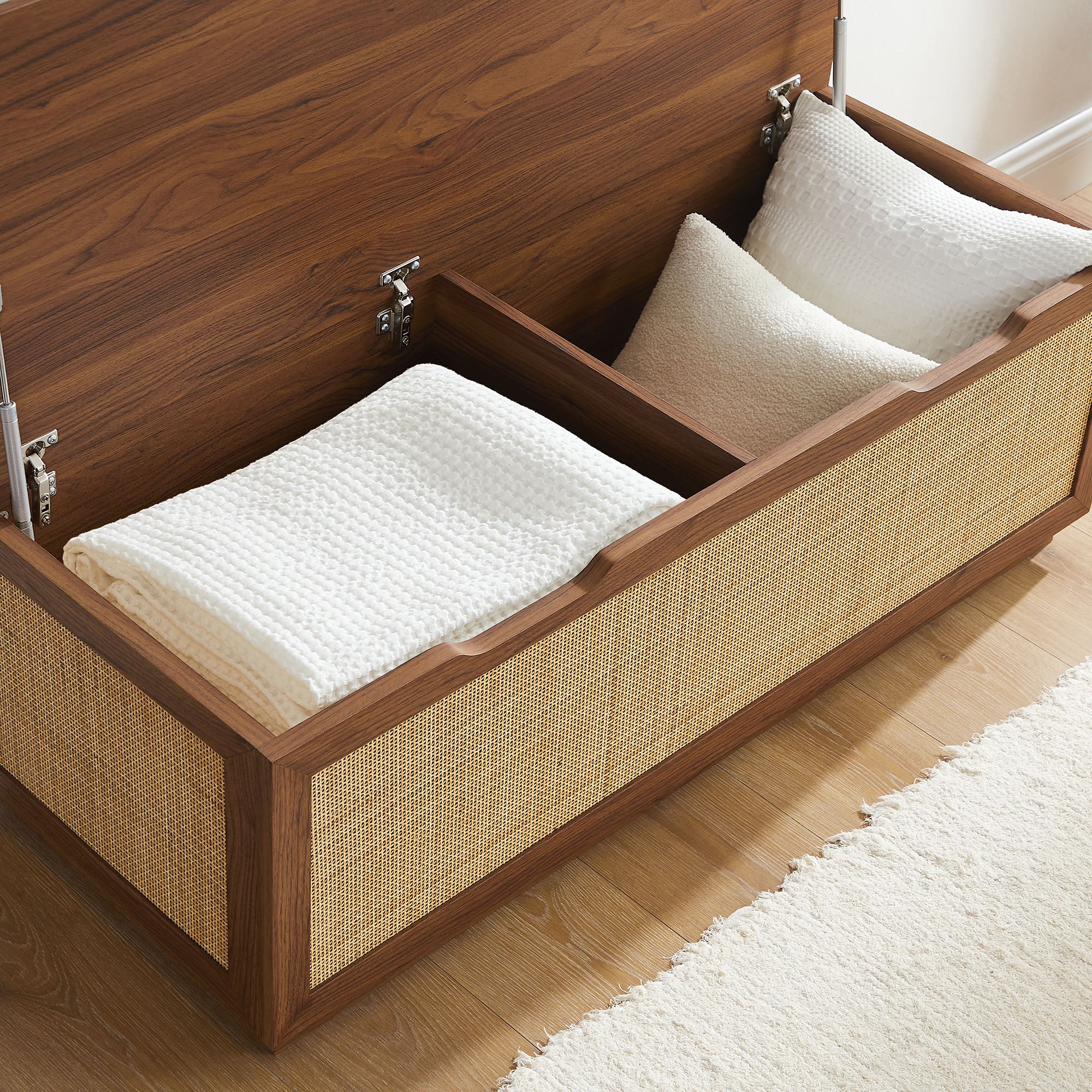 Soma Rattan Storage Bench