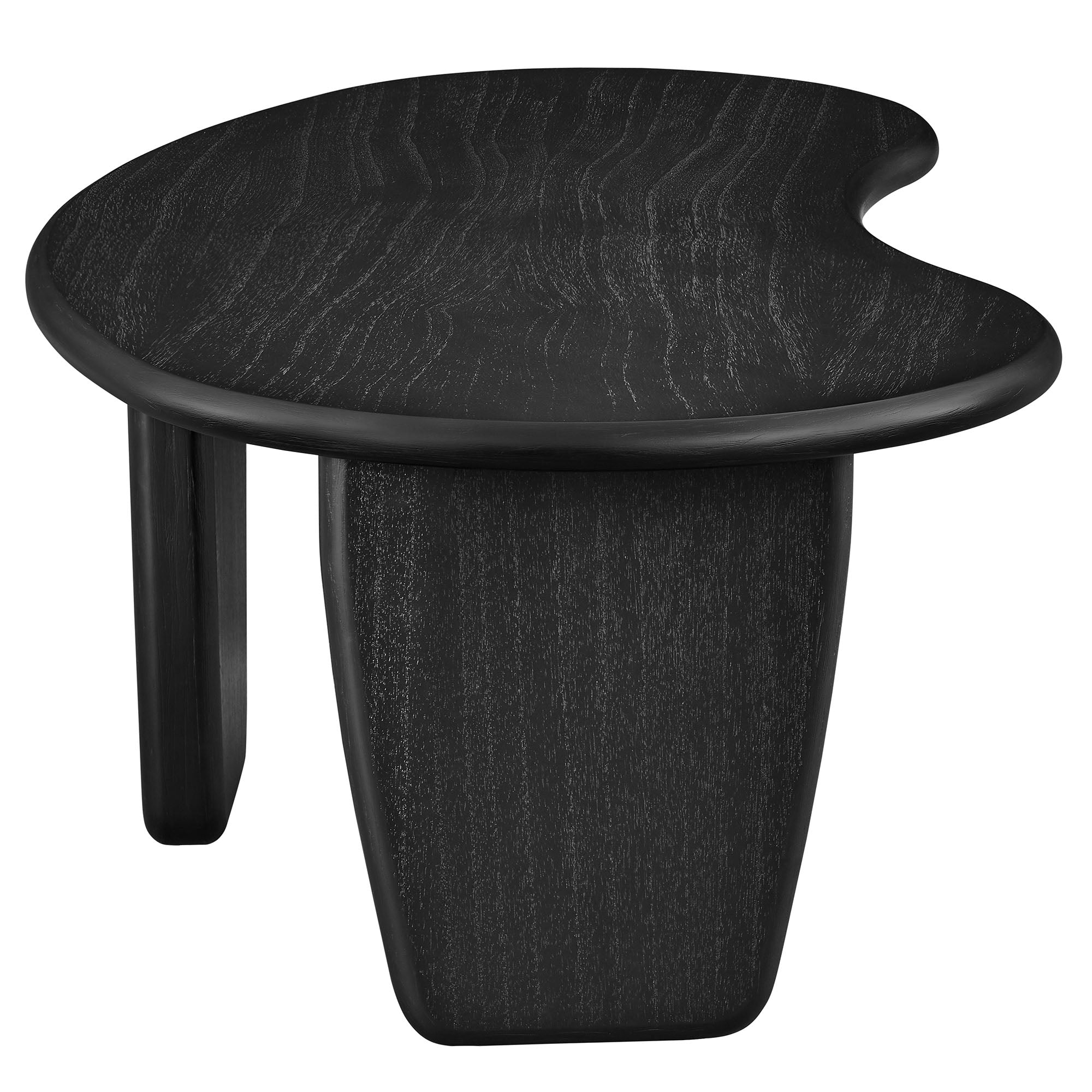 Vetra Kidney-Shaped Free Coffee Table
