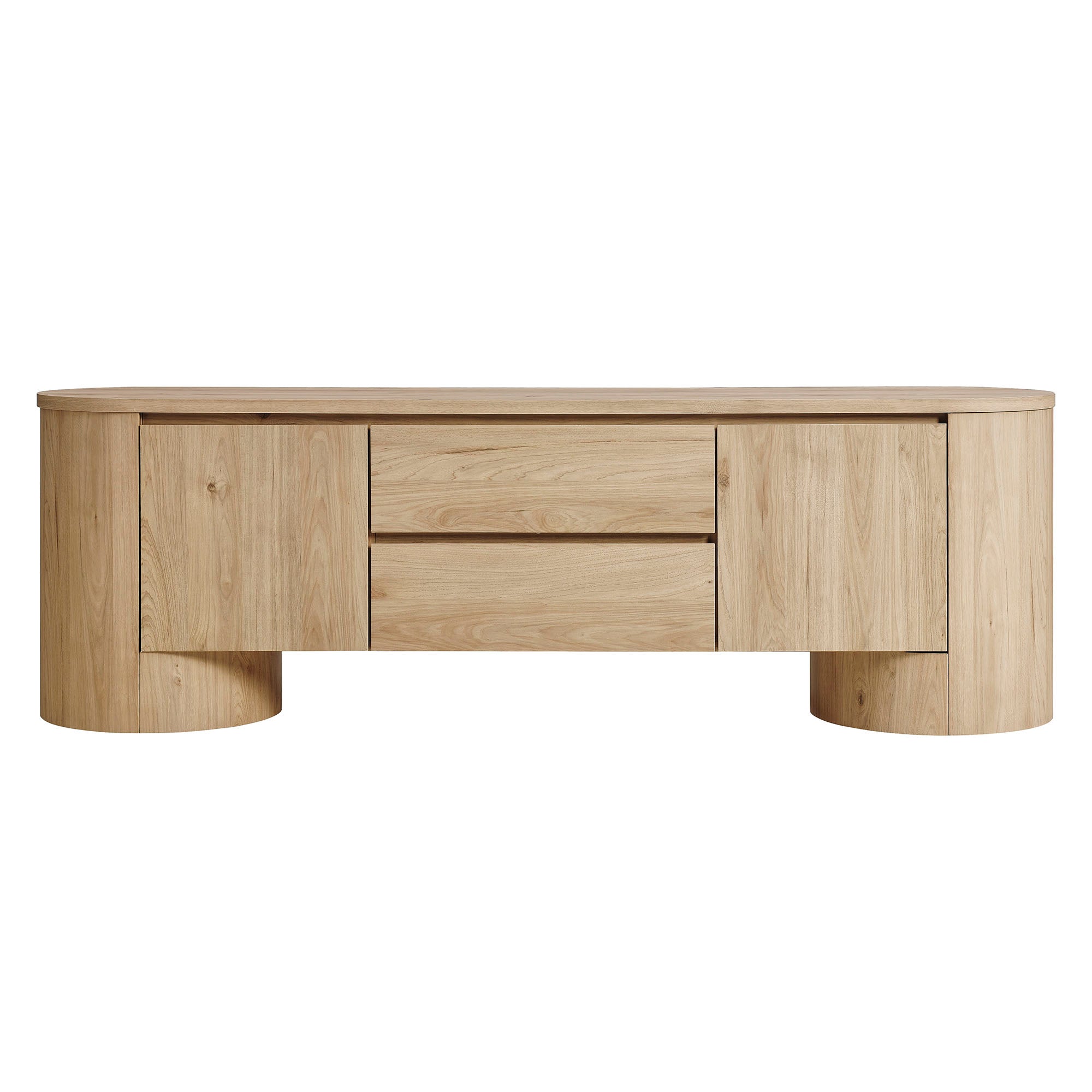 Duval 71 Inch Oval TV Cabinet