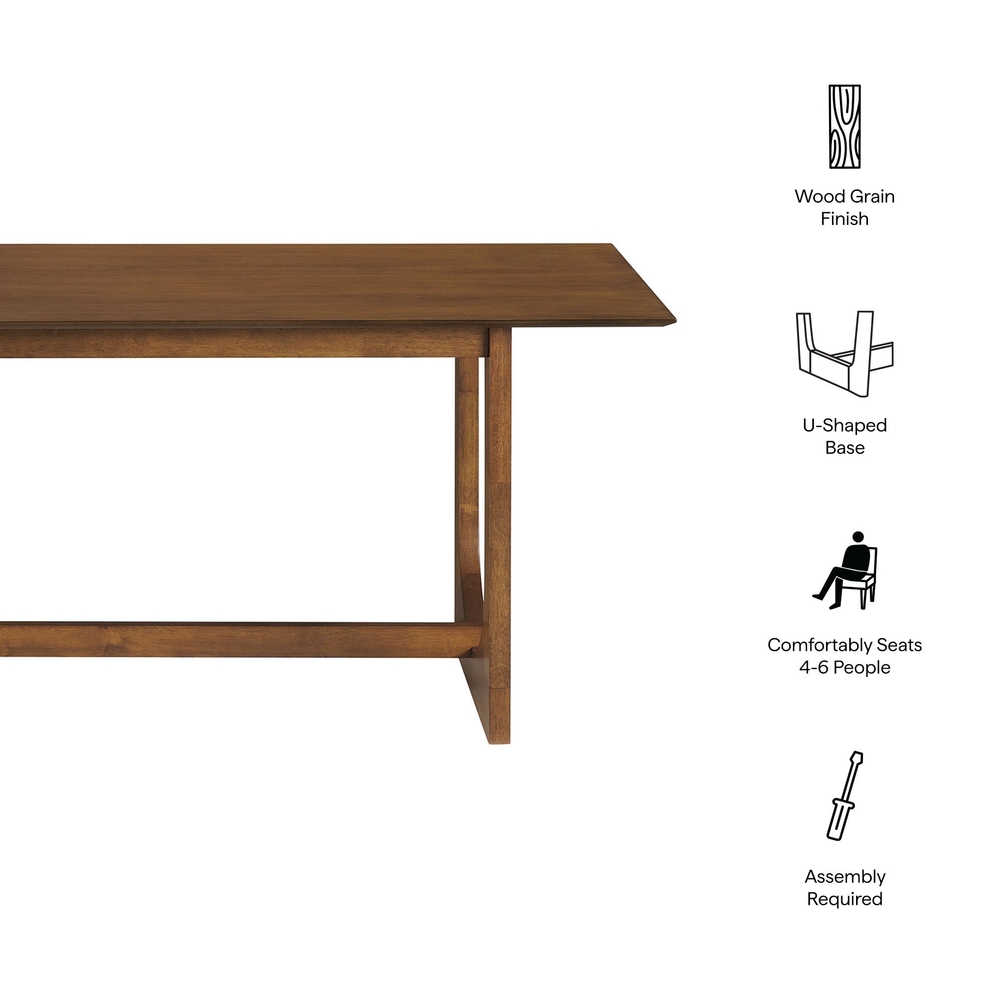 Ashcroft 69" Rectangular Dining Table