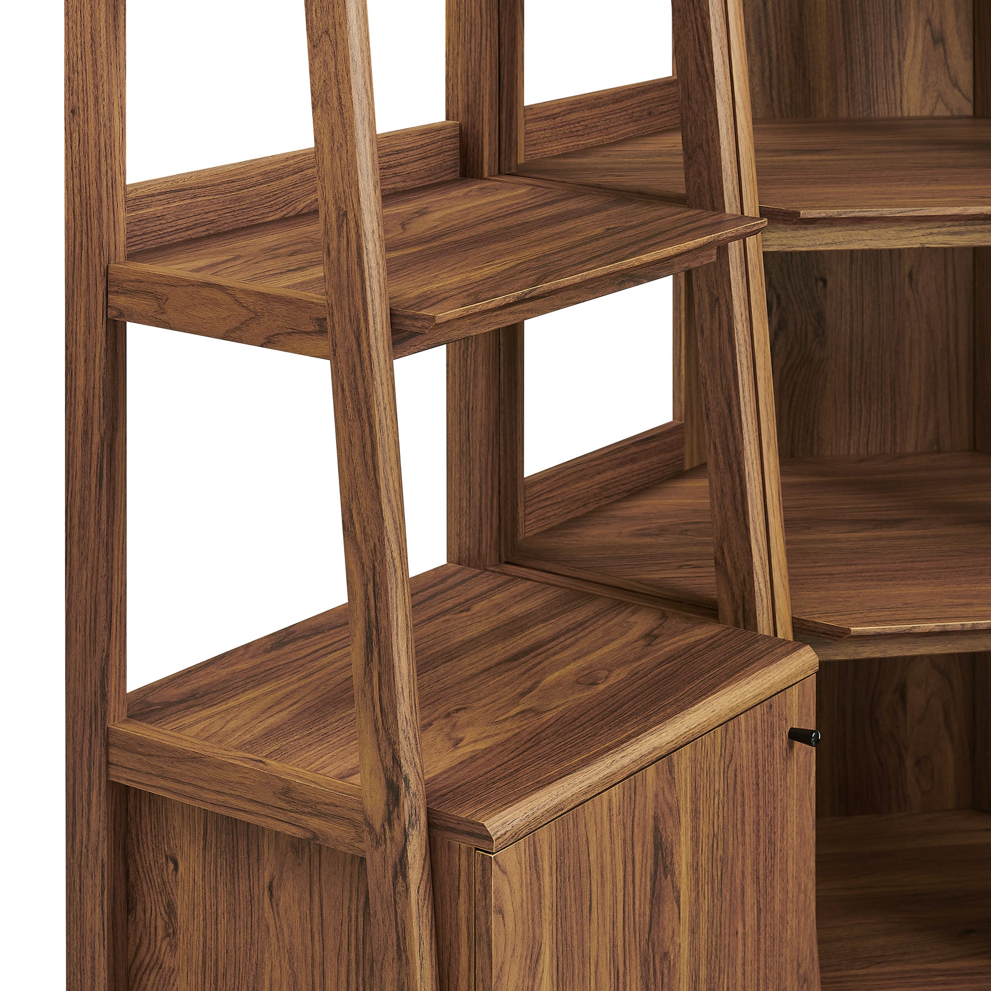 Bixby 3-piece Corner Bookshelf Set with Narrow Bookshelves