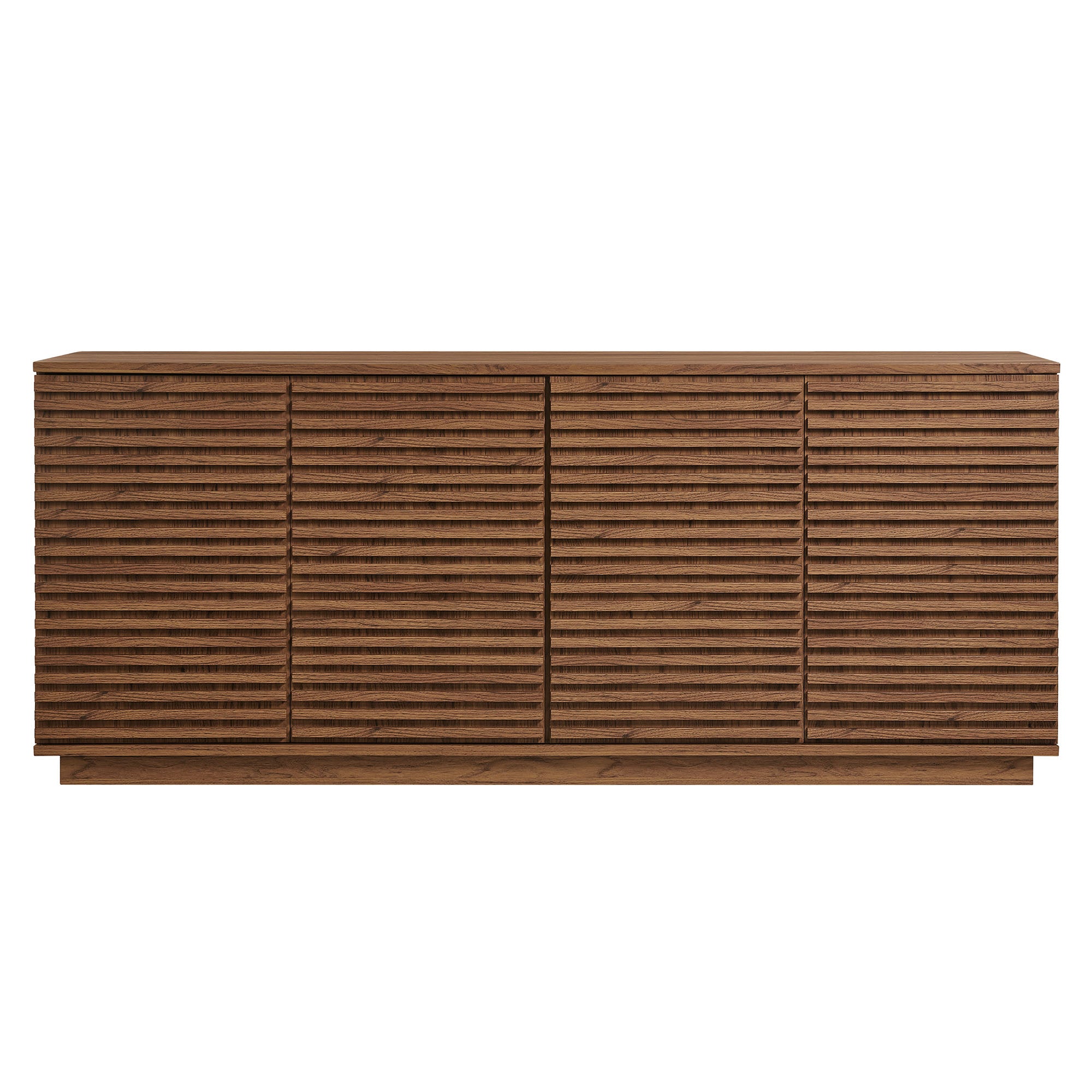 Render 4-Door Fluted Sideboard Cabinet TV Stand