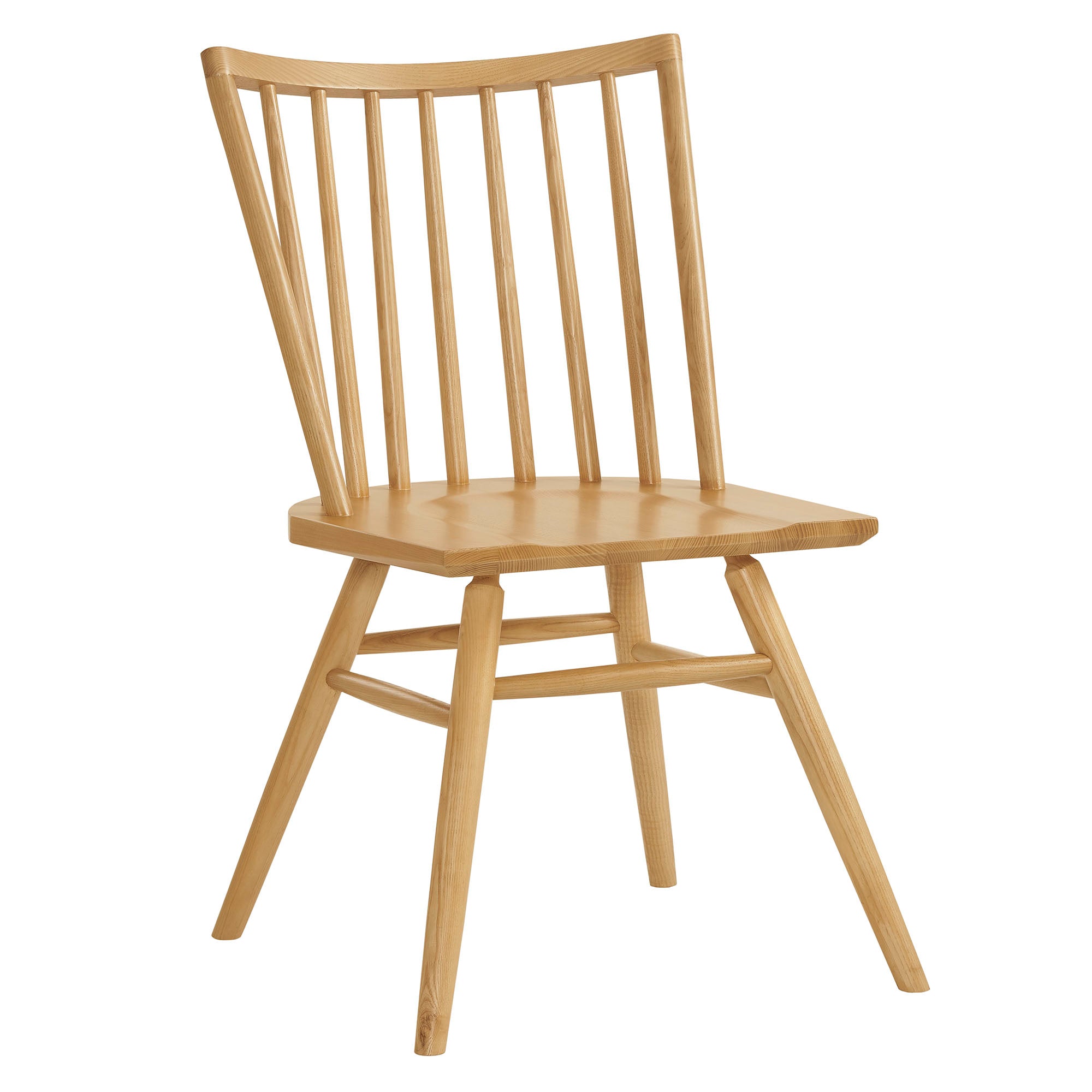 Alvar Spindle Back Dining Side Chairs Set of 2 - White Wash