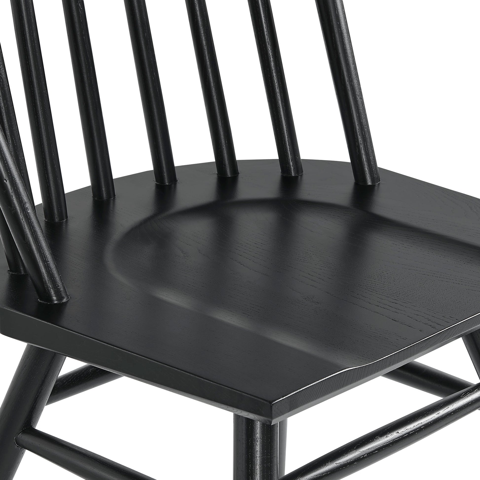 Alvar Spindle Back Dining Side Chairs Set of 2