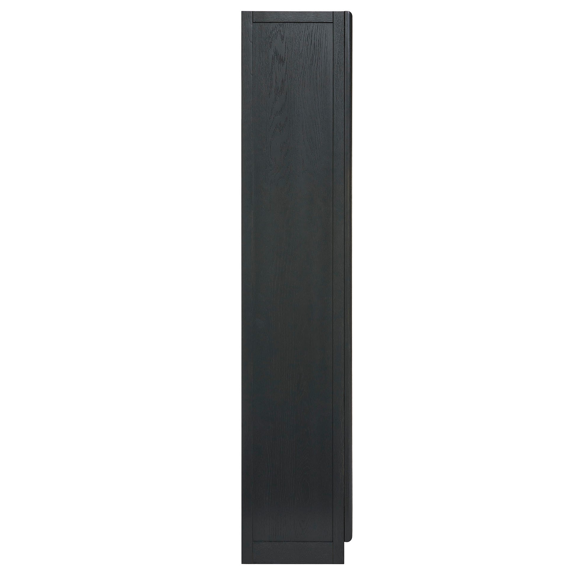 Anwen Solid Wood and Glass Display Cabinet