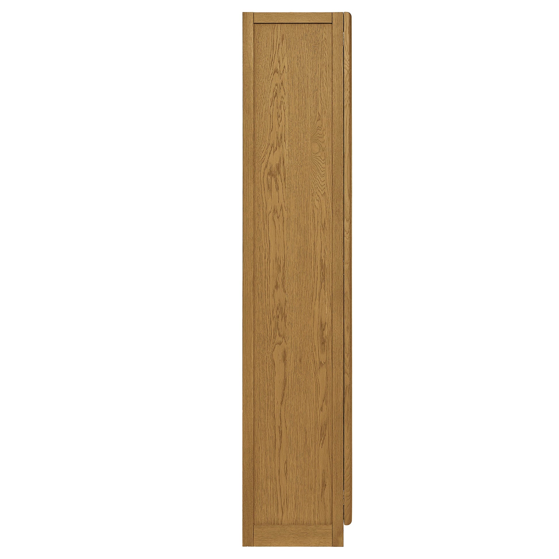 Anwen Solid Wood and Glass Display Cabinet