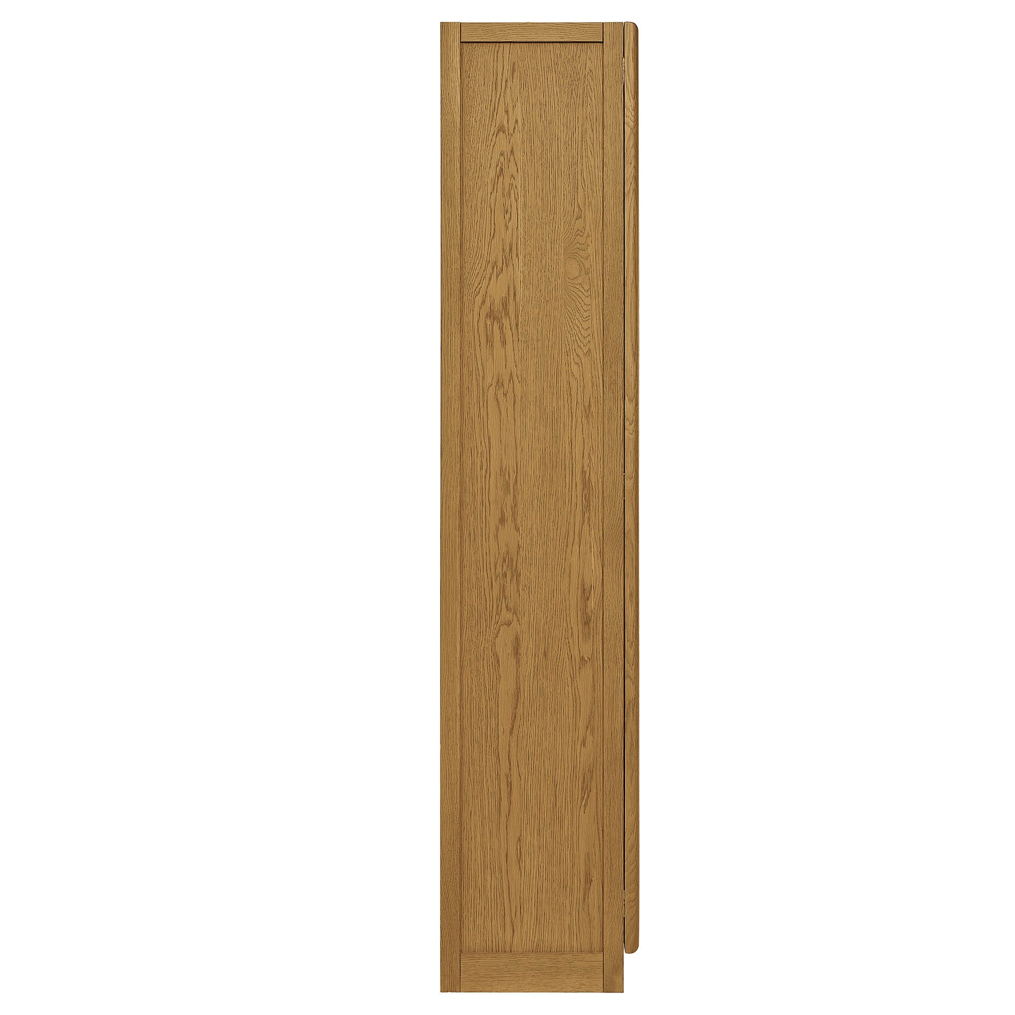 Anwen Solid Wood and Glass Display Cabinet