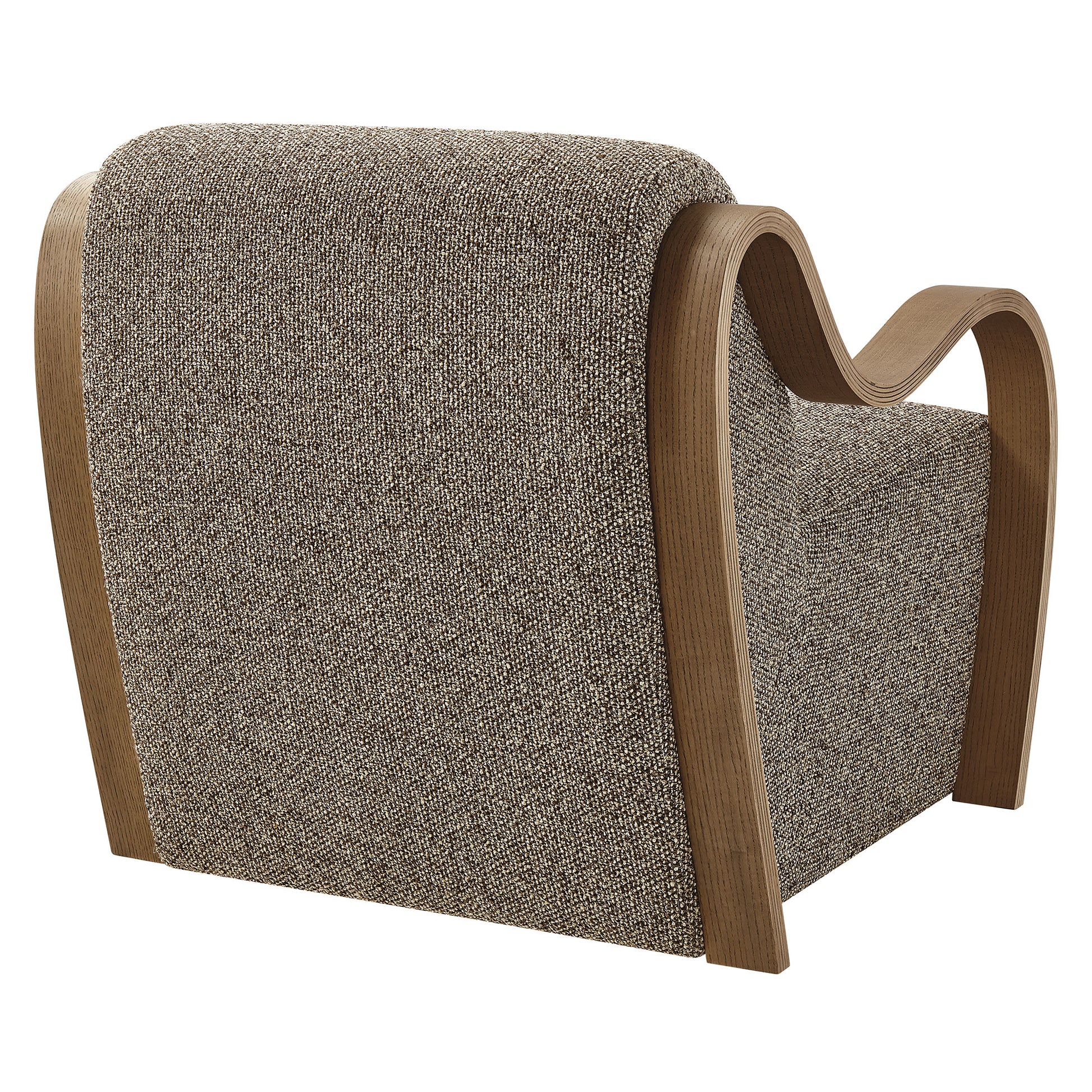 Atrium Lattice Boucle Accent Armchair