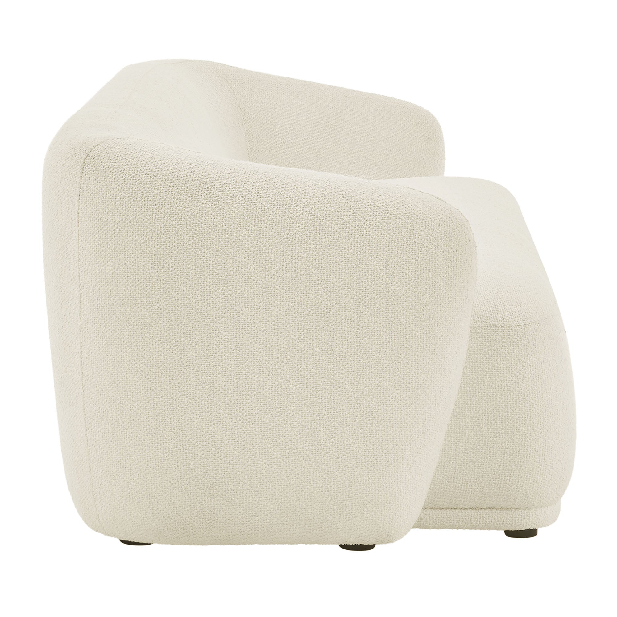 Monica 88 Inch Boucle Fabric Sofa