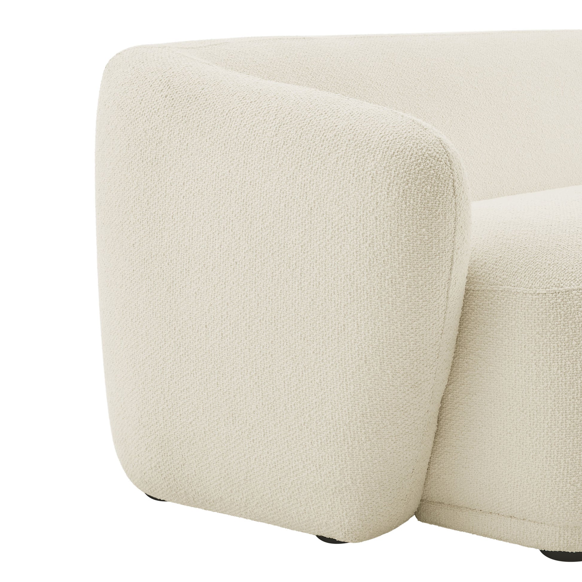 Monica 88 Inch Boucle Fabric Sofa