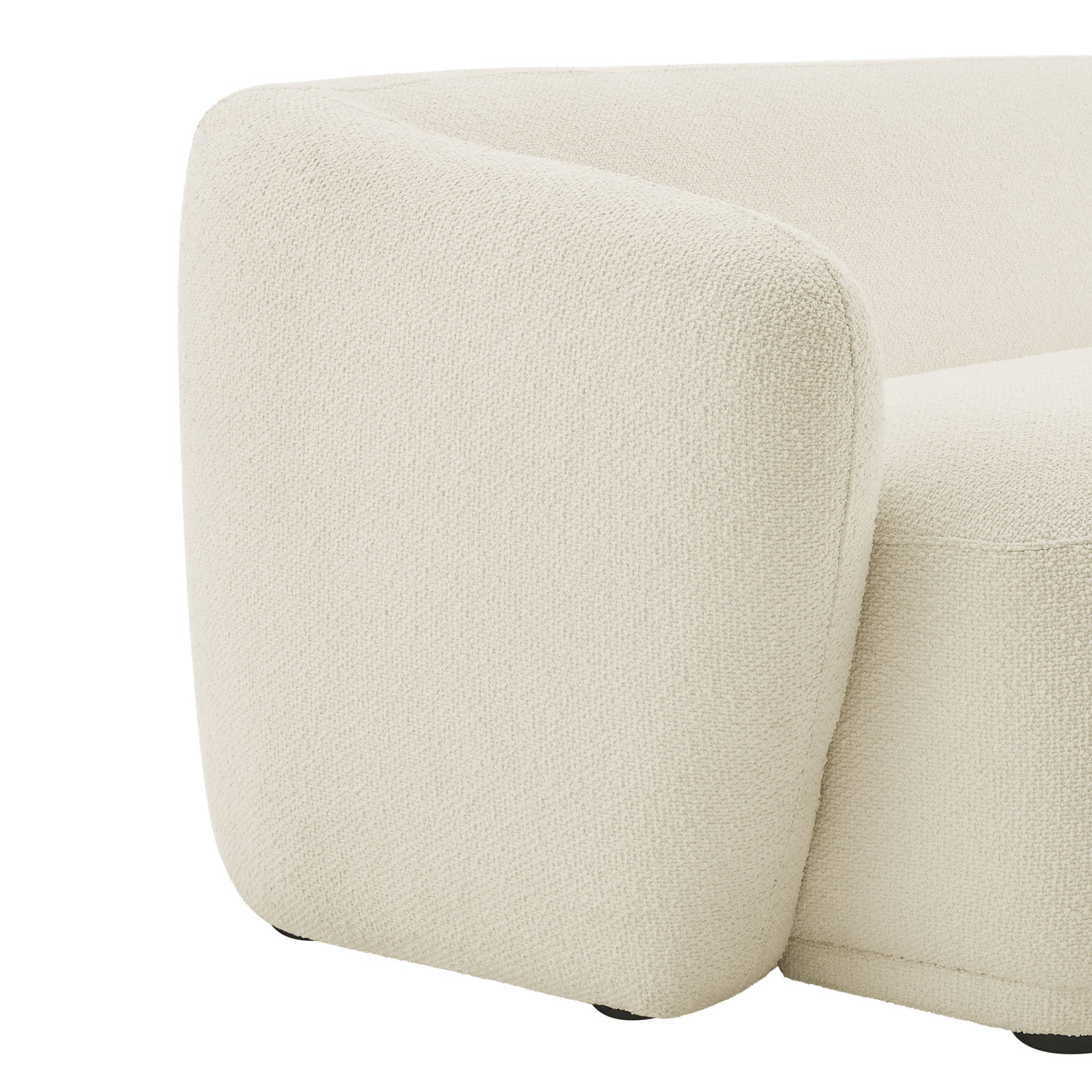 Monica 88 Inch Boucle Fabric Sofa