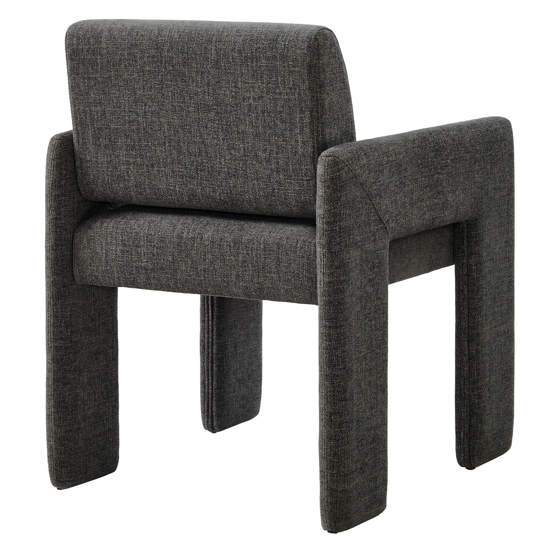 Daven Fabric Upholstered Dining Chair - Mocha