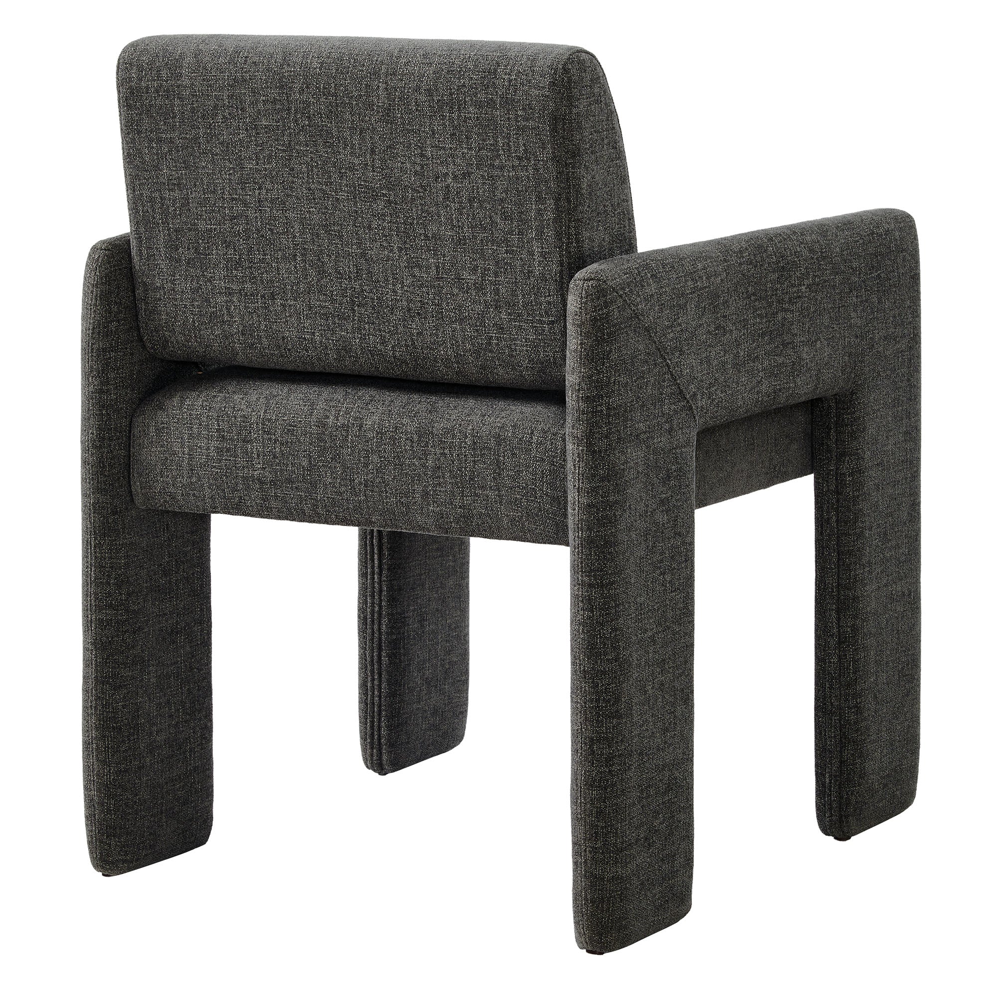 Daven Fabric Upholstered Dining Chair - Mocha