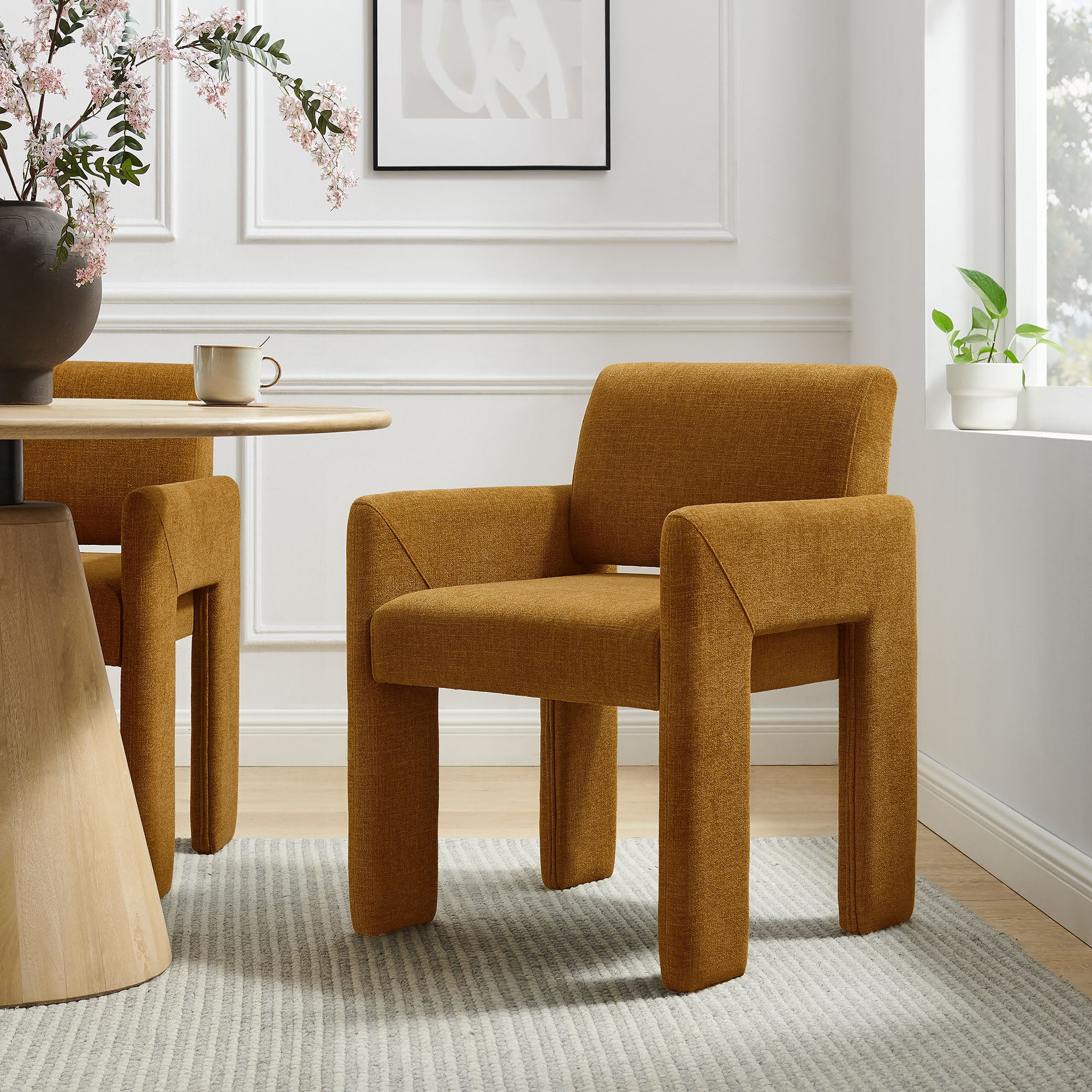 Daven Fabric Upholstered Dining Chair
