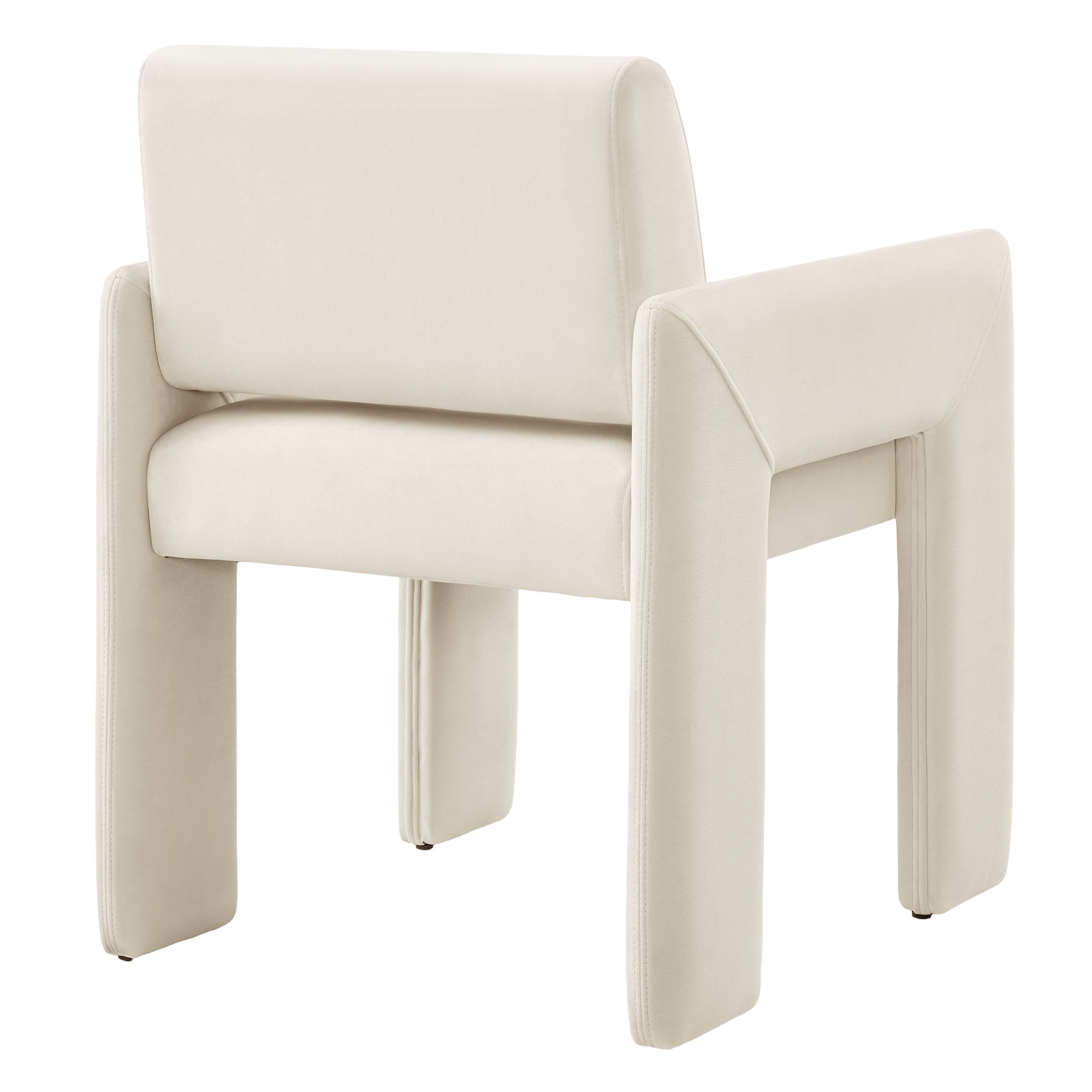Daven Stain-Resistant Performance Velvet Dining Armchair