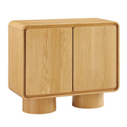 Lumo 2-Door Accent Cabinet - Oak