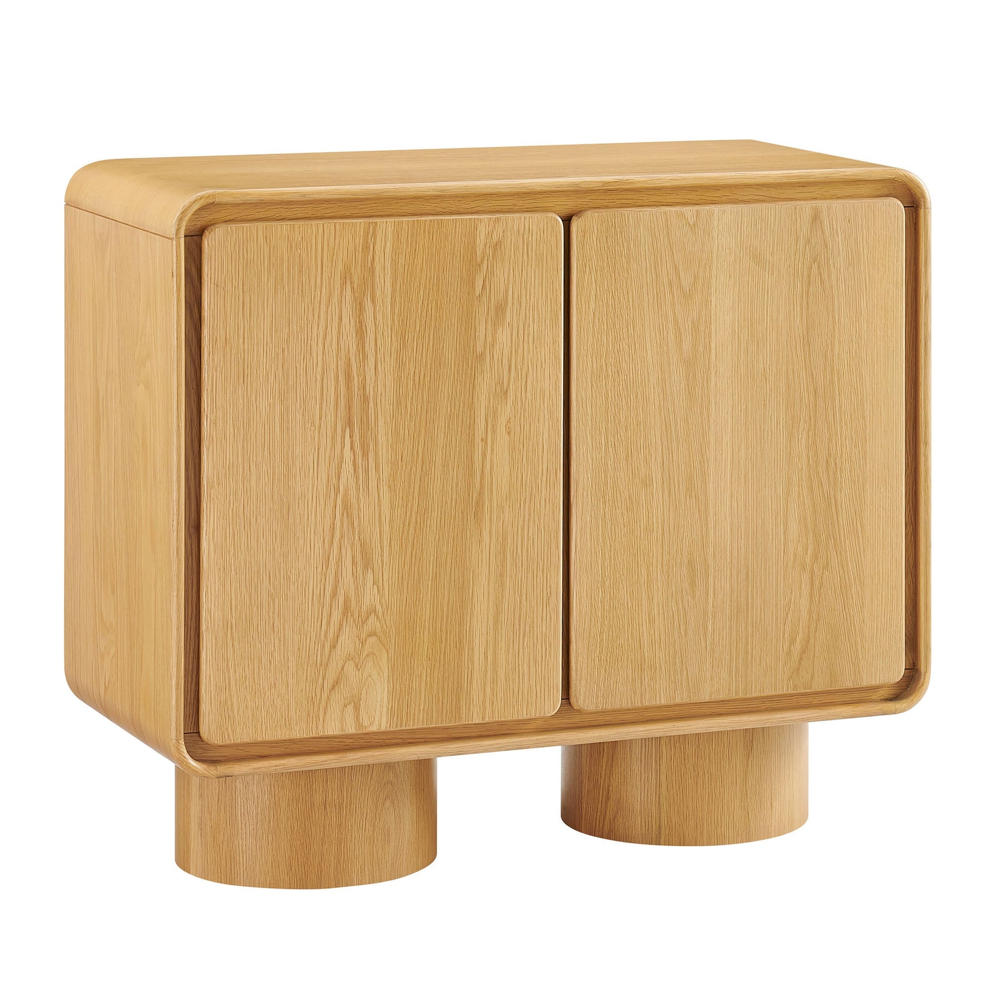 Lumo 2-Door Accent Cabinet - Oak