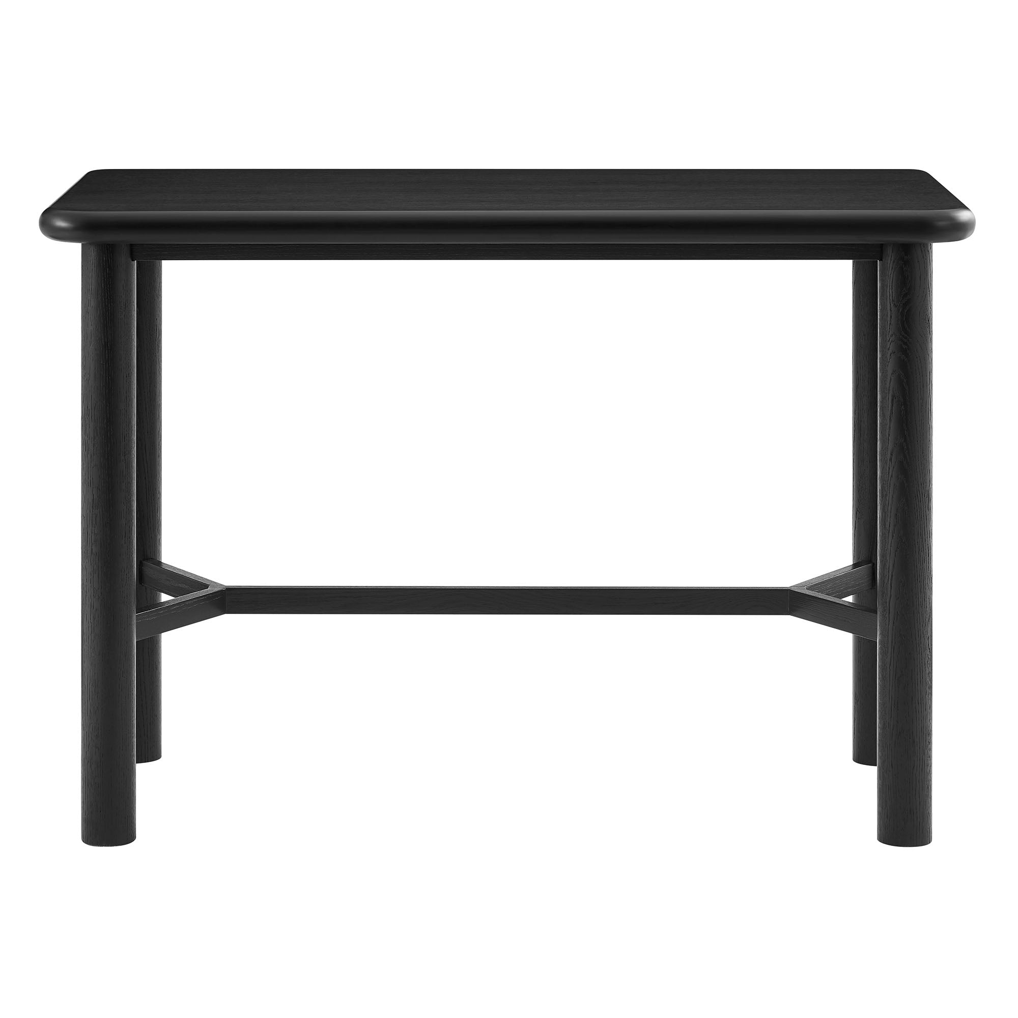 Alvia Rectangular 60" Oak Wood Bar Table by Modway