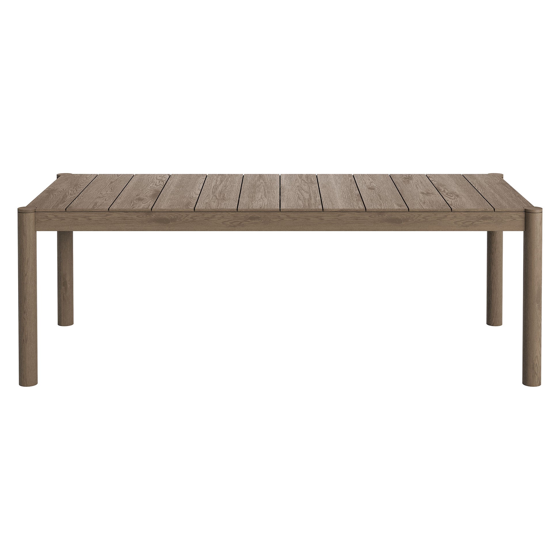 Eleni 7 Piece Outdoor Patio Teak Wood Dining Set