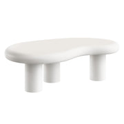 Elowen Outdoor Patio Coffee Table - White